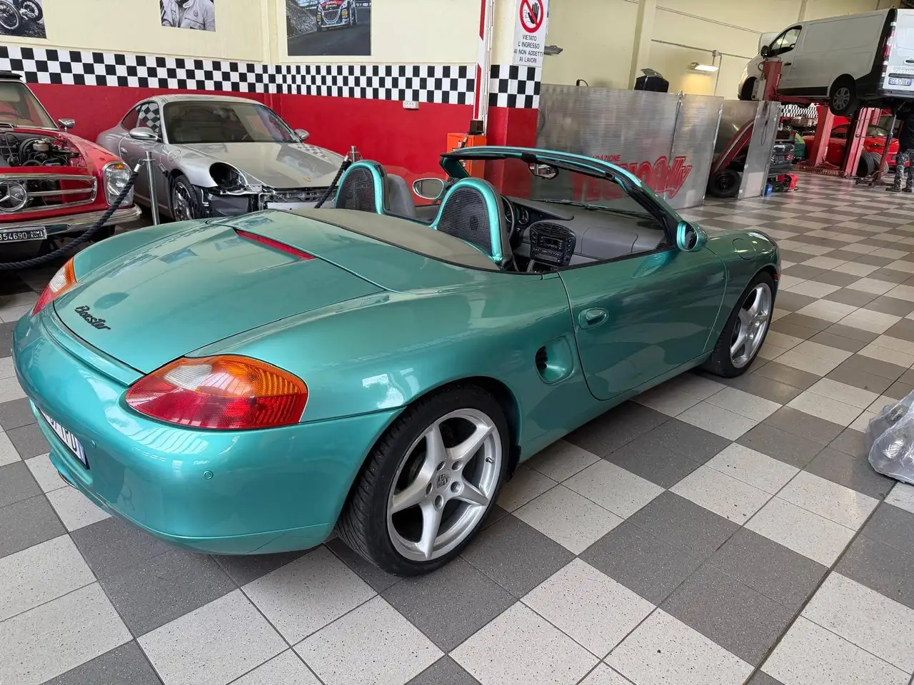 Porsche Boxster I 986 1996 2.5 c/clima Cambio Automatico, foto 4