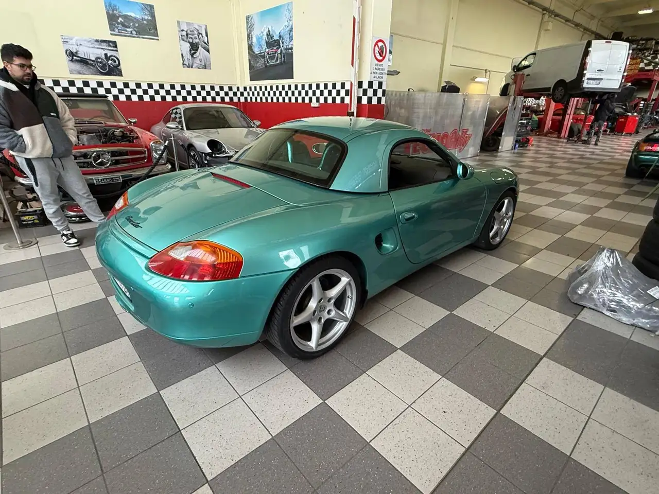 Porsche Boxster I 986 1996 2.5 c/clima Cambio Automatico, foto 6