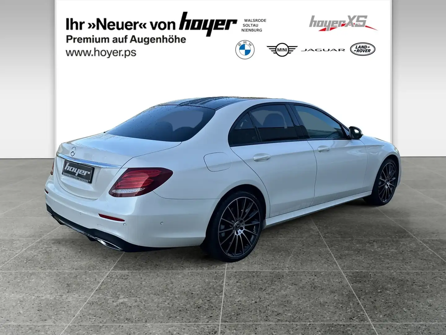 Mercedes-Benz E 400 d 4Matic 9G-TRONIC AMG Line Sportpaket Blanco - 2