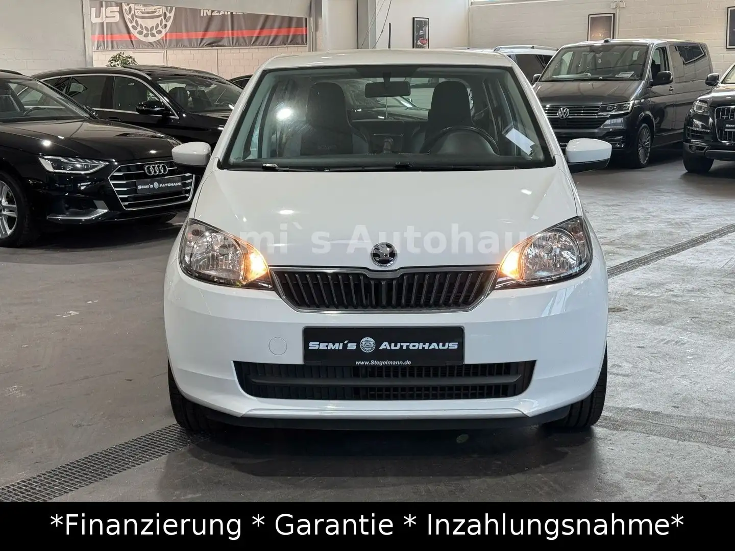 Skoda Citigo 1.0 MPI Active|Klima|Navi|Alus|Tüv 08-26 Weiß - 2