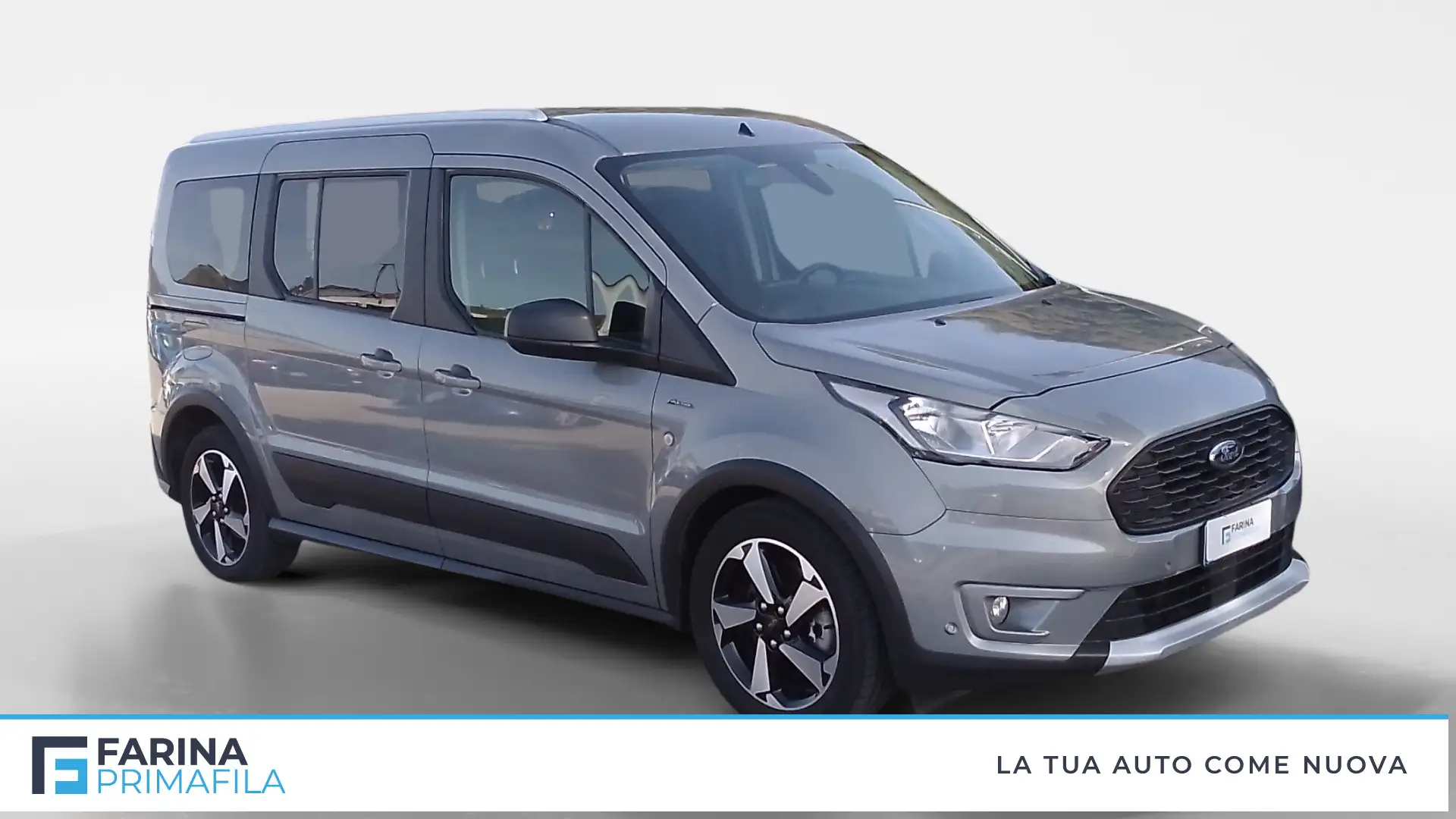 Ford Transit Connect 240 1.5 Ecoblue 100CV PL aut. Furgone Active Grigio - 2