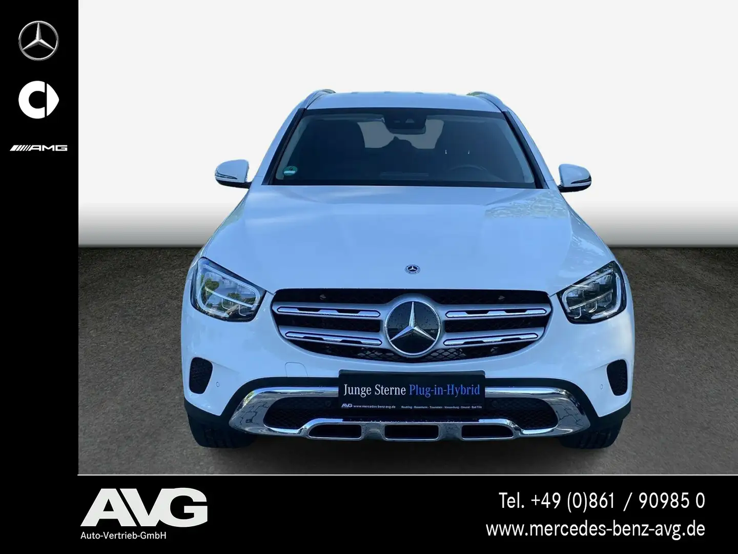 Mercedes-Benz GLC 300 GLC 300 de 4MATIC KeylessGo RFK MBUX RDK CarPlay Blanc - 2