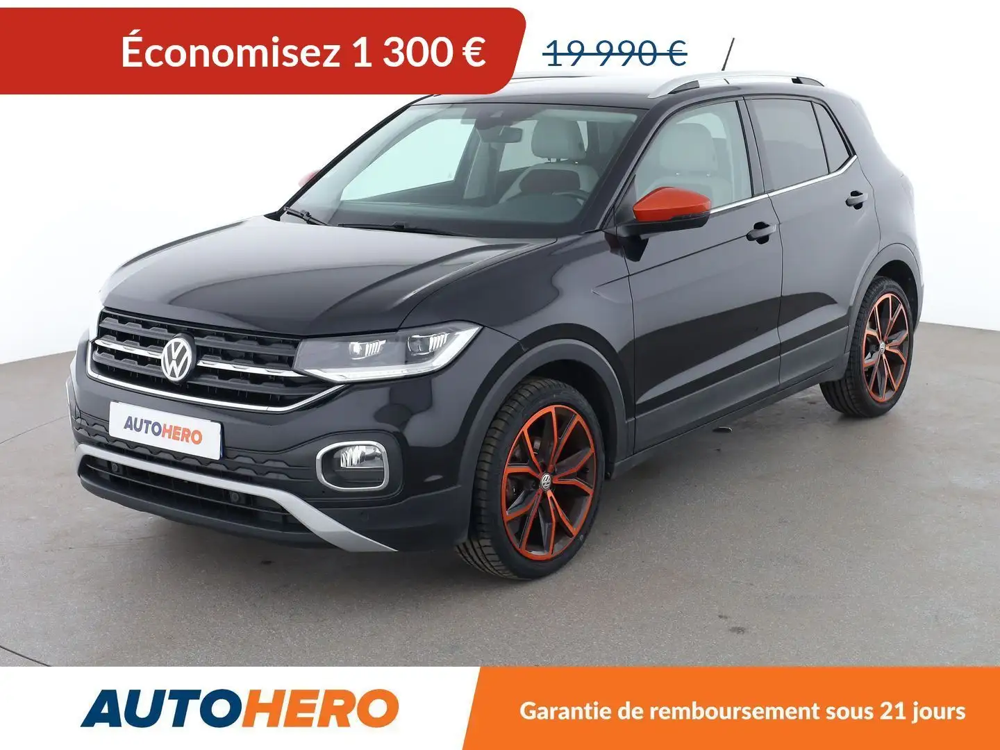 Volkswagen T-Cross 1.0 TSI Carat Noir - 1