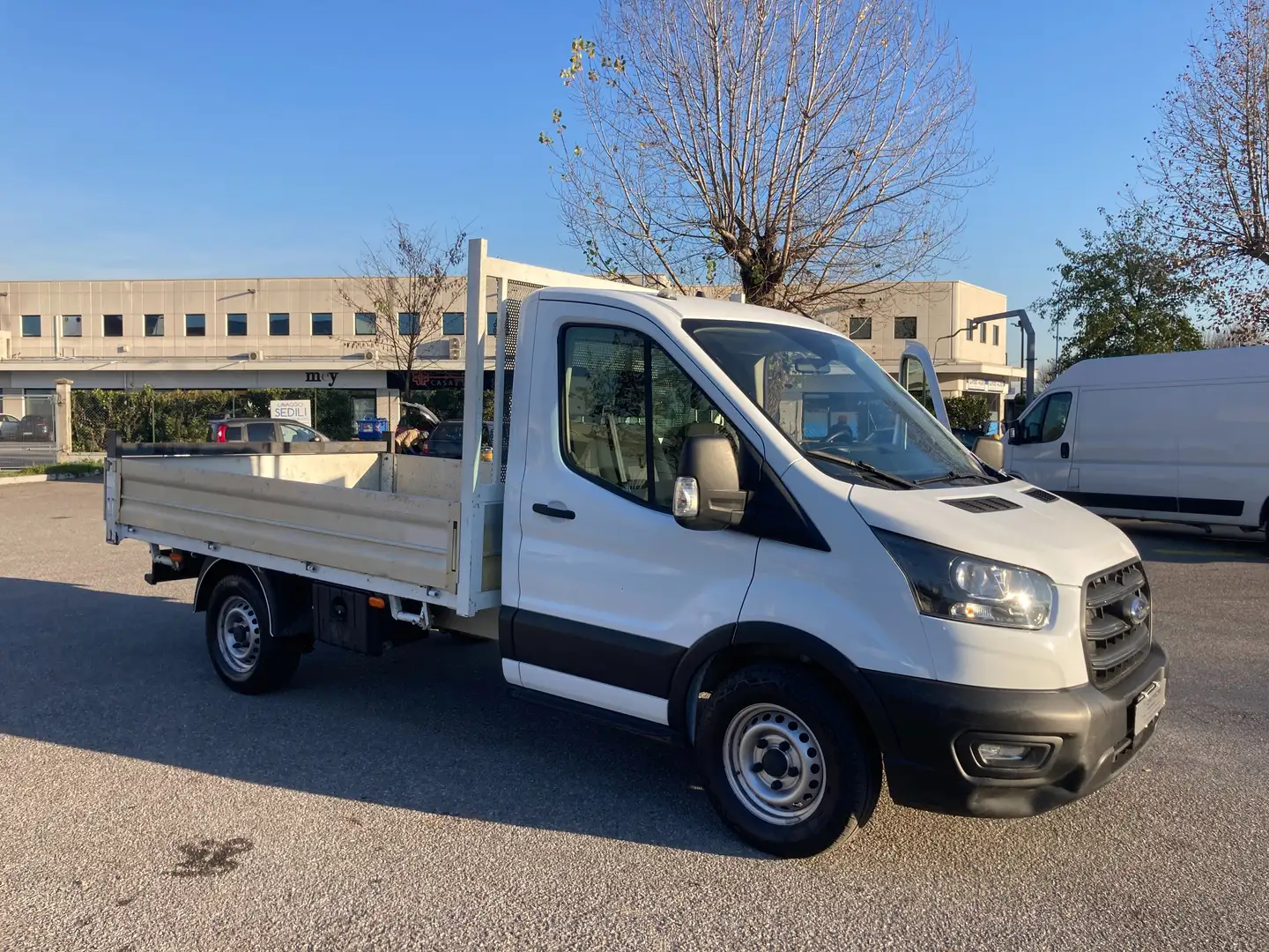 Ford Transit 35 T 130 - 4 X 4 - CASSONE FISSO Blanc - 1