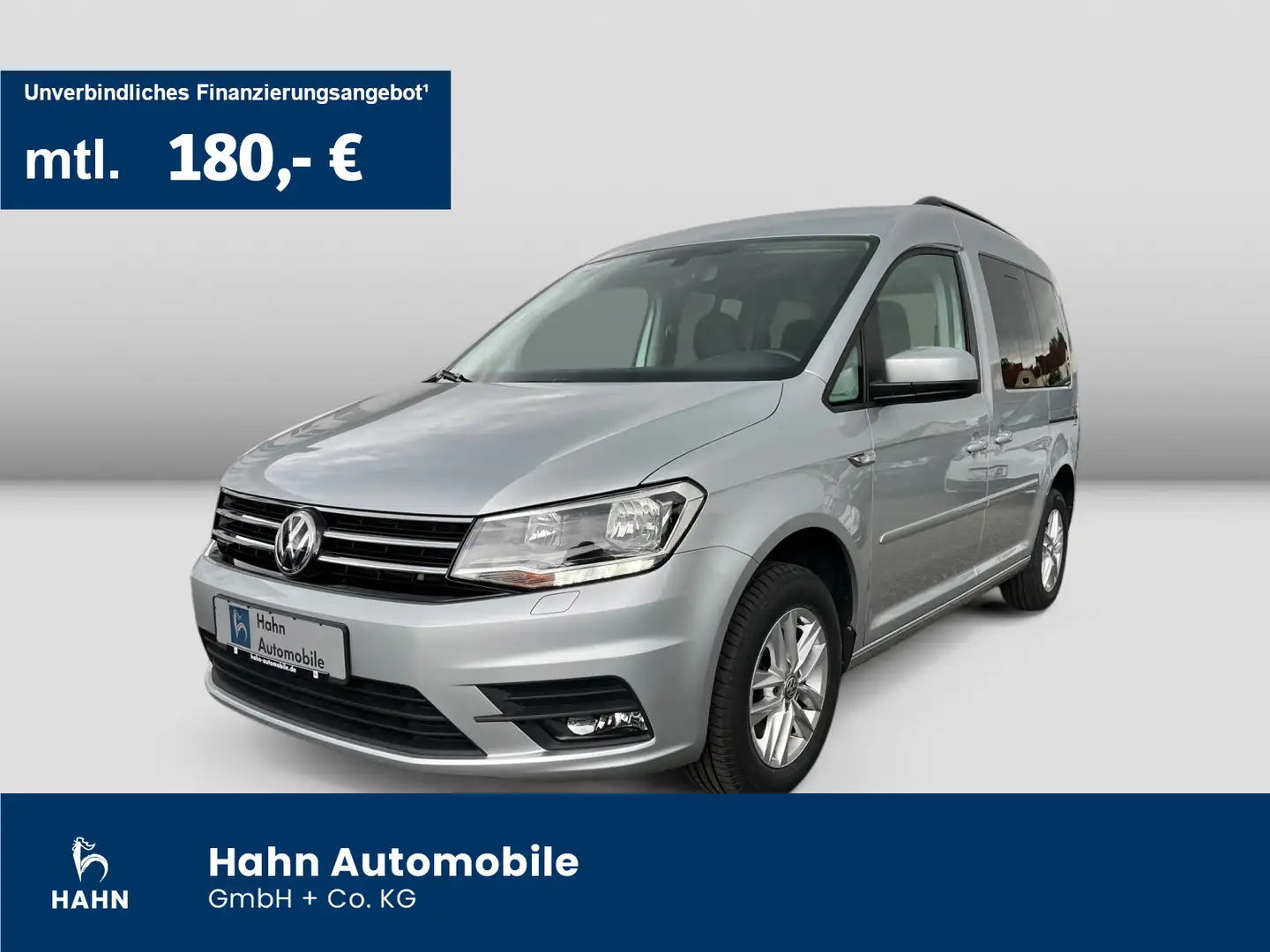 Volkswagen Caddy 2.0TDI Comfortline Navi Standhzg GRA Silber - 1
