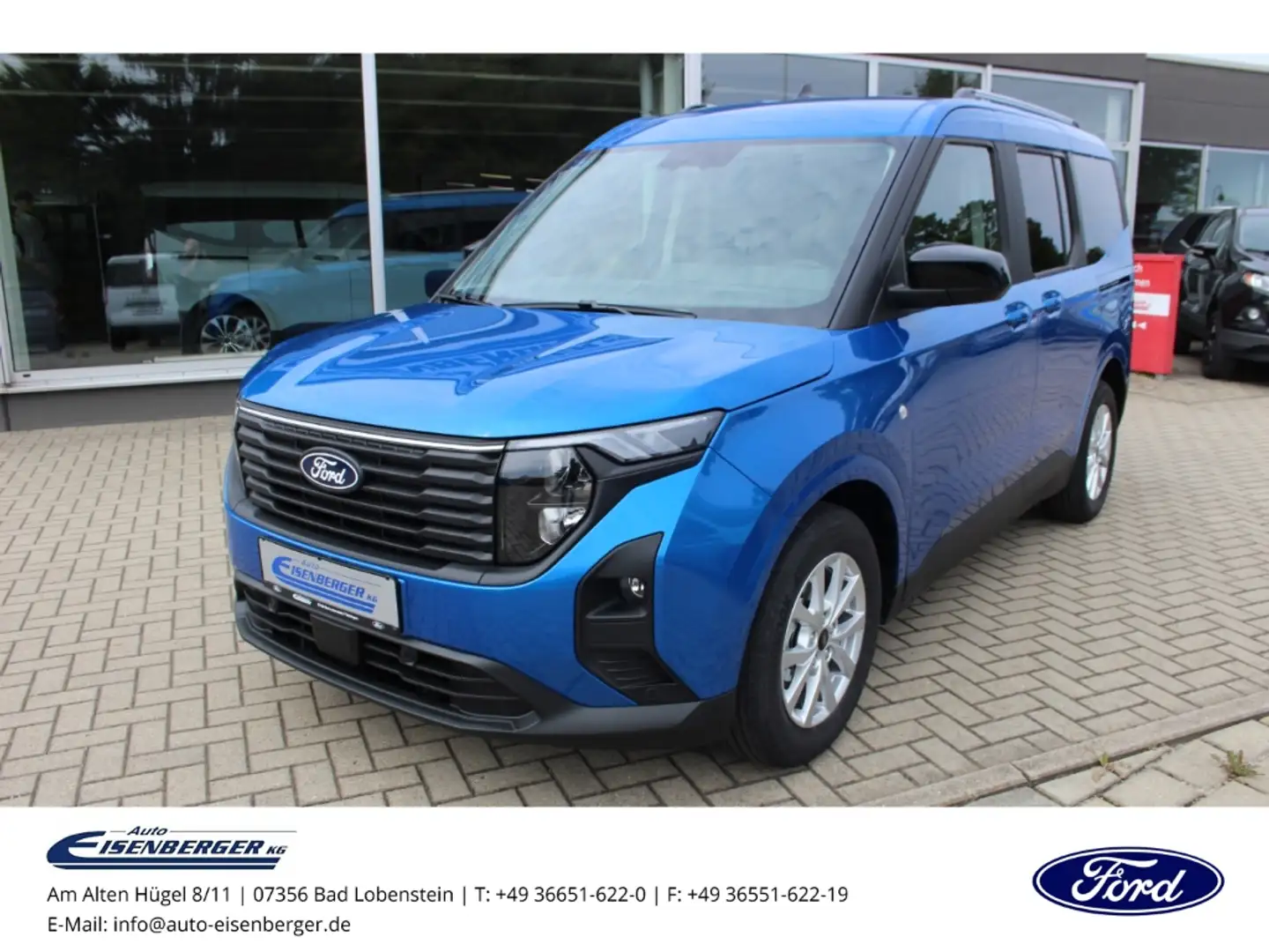 Ford Tourneo Courier 1.0 Titanium Kamera AHK Winter-P. Azul - 2
