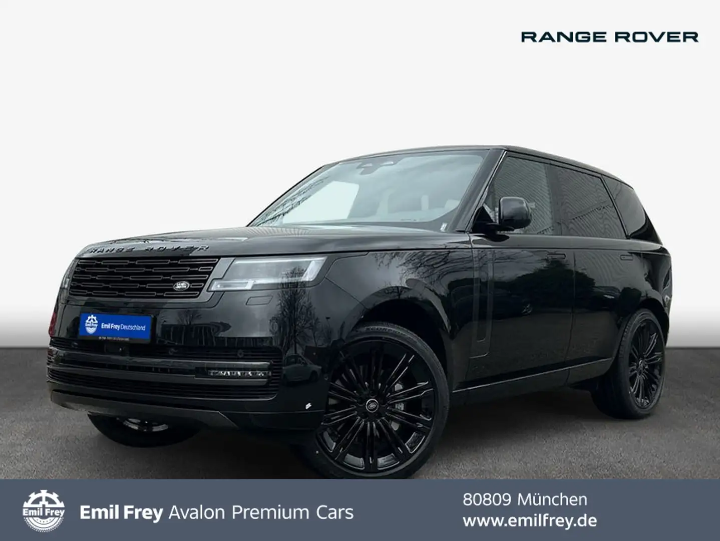 Land Rover Range Rover D350 HSE Noir - 1