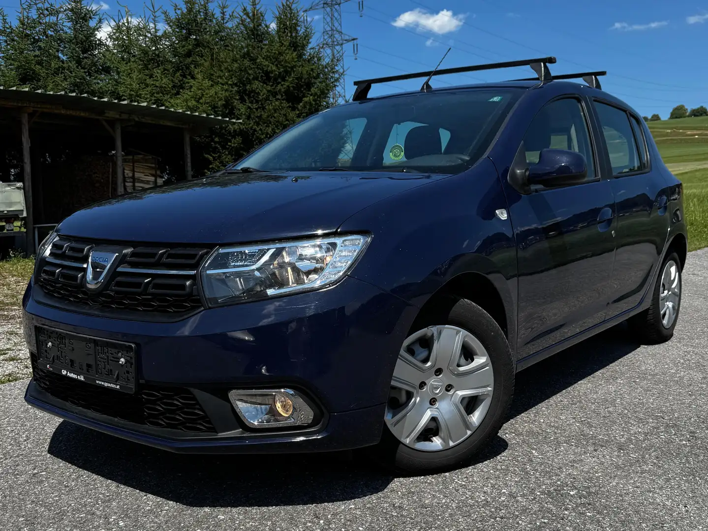 Dacia Sandero 1,0 - Top-Ausstattung, Pickerl ohne Mängel. Blau - 1