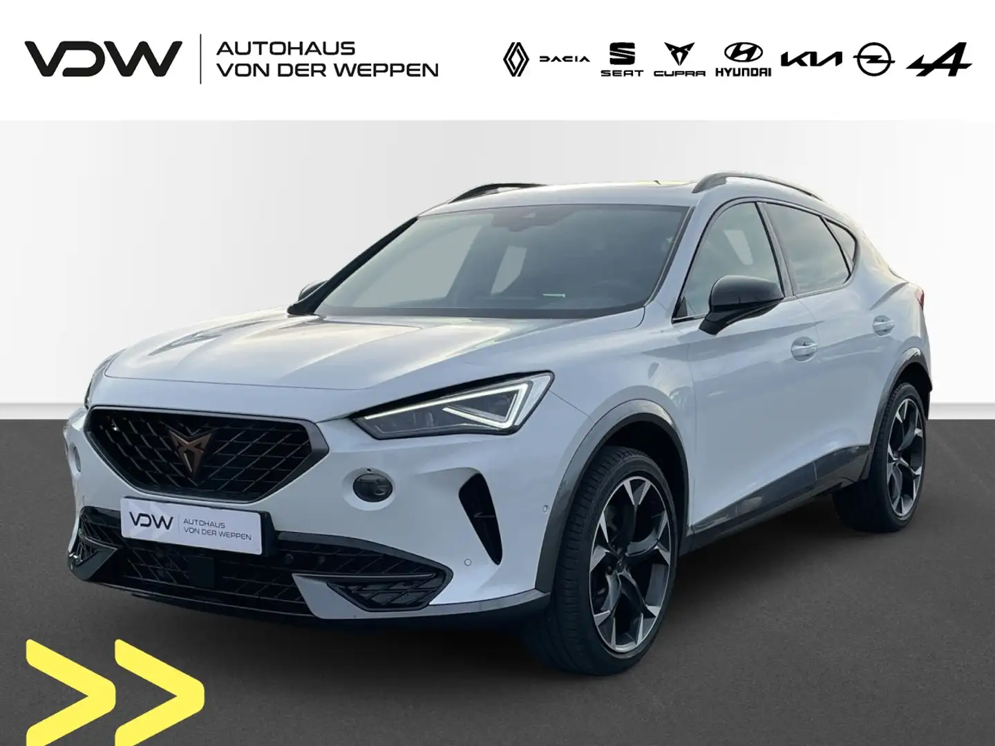 CUPRA Formentor VZ TSI DSG AHK Panorama Navi Leder Klima Navi Wit - 1