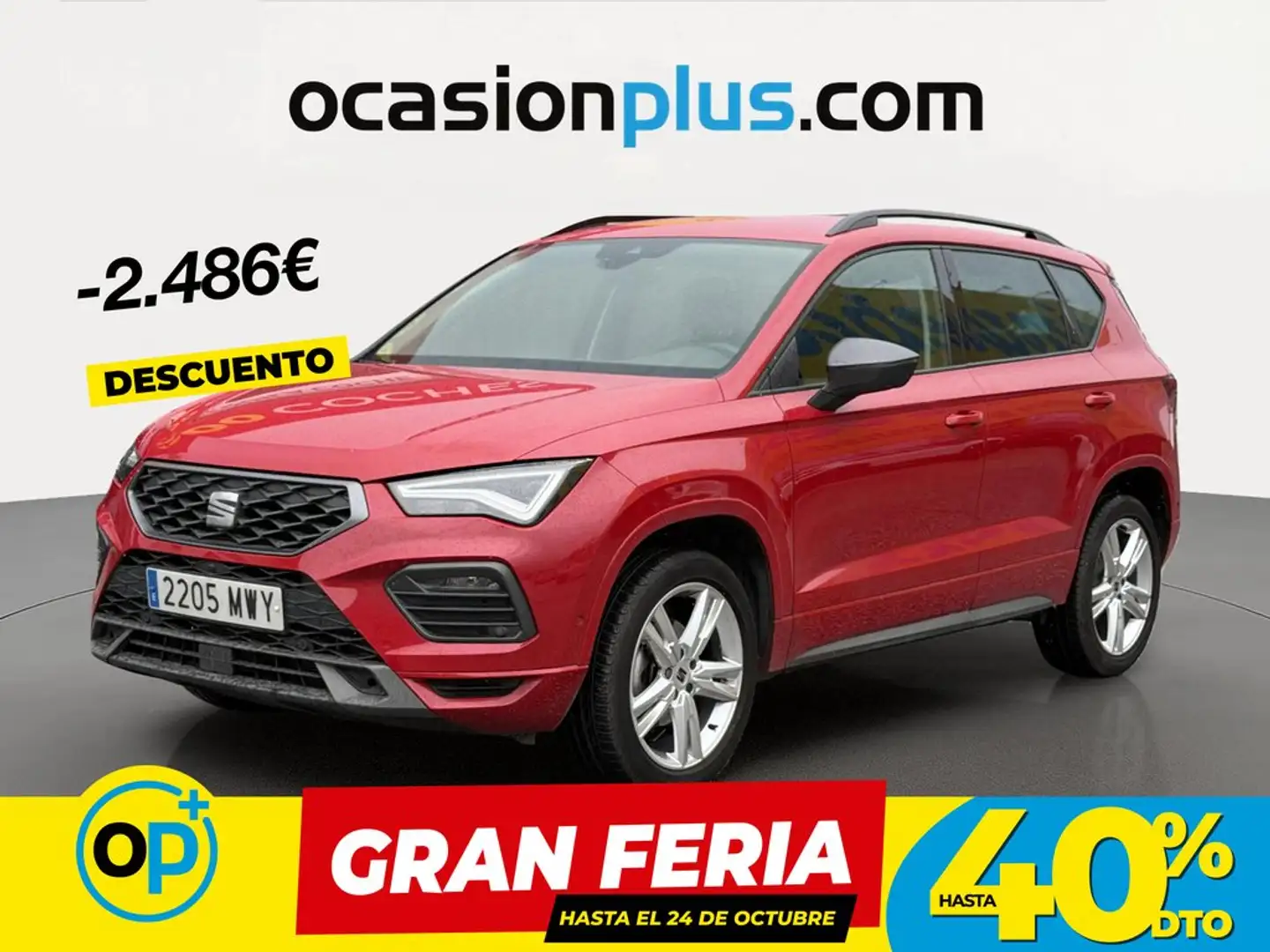 SEAT Ateca 1.5 EcoTSI S&S FR Special Edition Rojo - 1