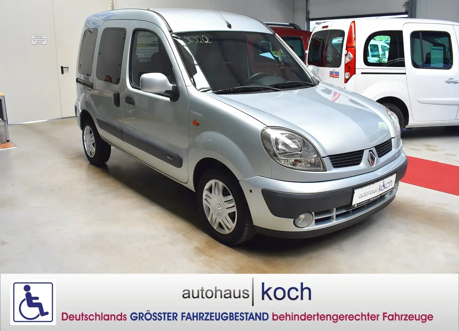Renault Kangoo Privilege 1.6 16V rollstuhlgerecht Grau - 2