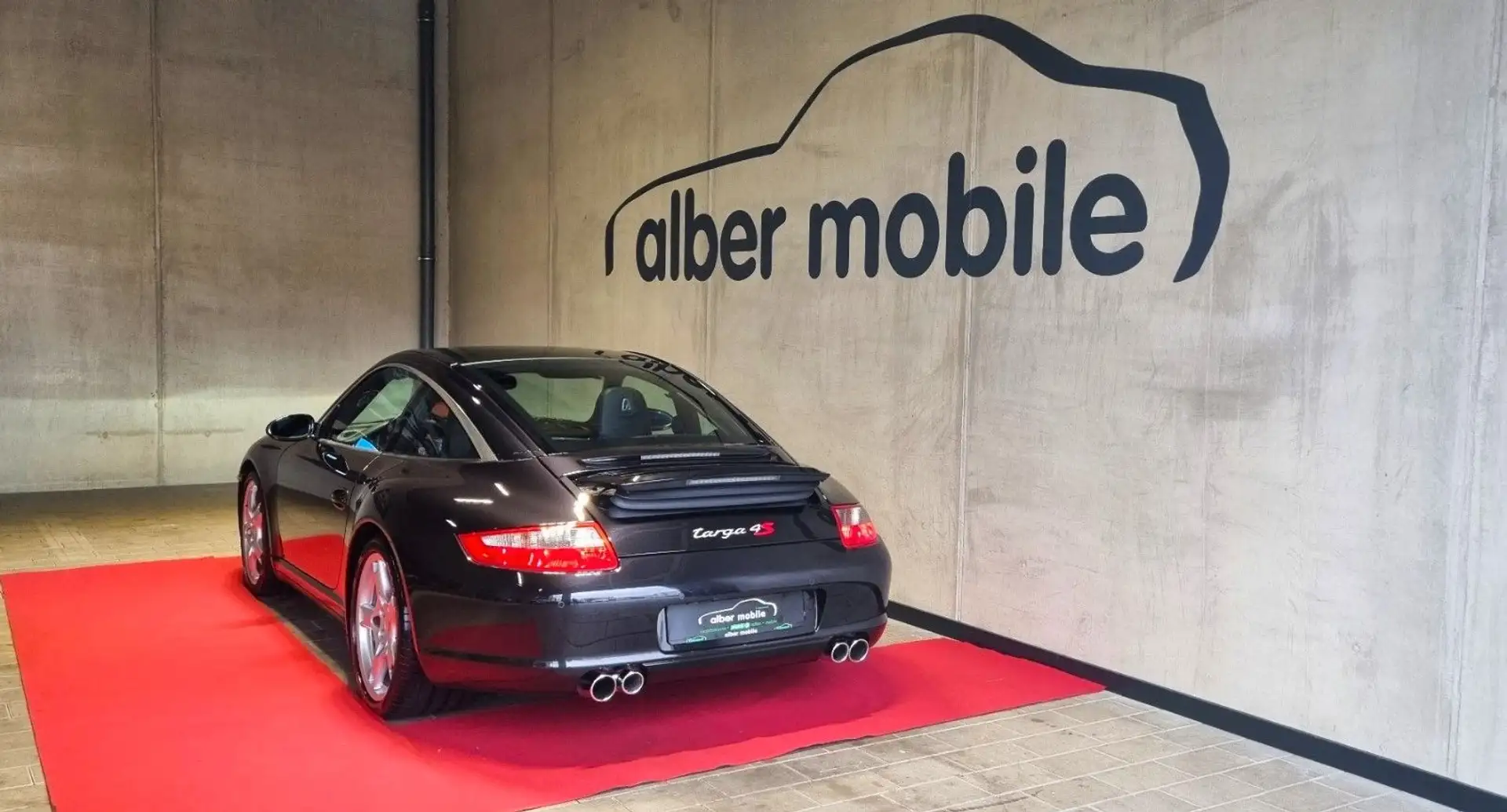 Porsche 997 4S Targa, Schalter, Sport Chrono Zwart - 1