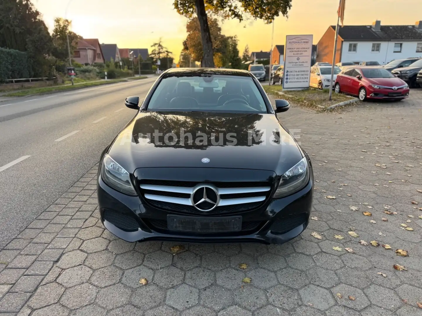 Mercedes-Benz C 200 d Lim. Schalter*Leder+Navi*Euro6 Schwarz - 2