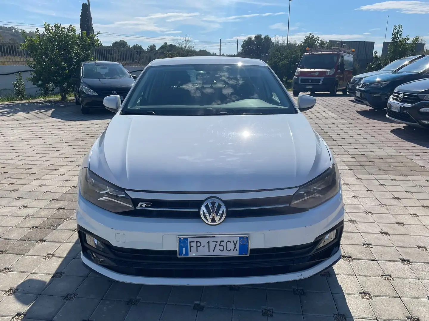 Volkswagen Polo Polo VI 2017 5p 1.0 tgi Highline 90cv Blanc - 1