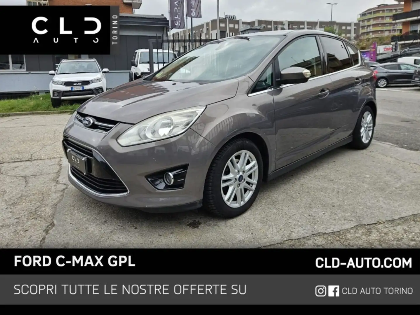 Ford C-Max 1.6 120CV GPL Grau - 1