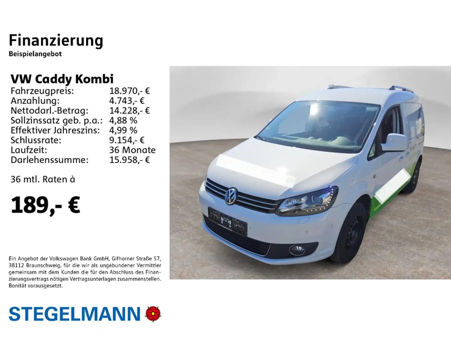 Volkswagen Caddy 1.6 TDI DSG Comfortline *Xenon*PDC*G Blanc - 2