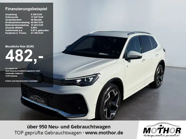 2025 Volkswagen Tiguan in White for sale