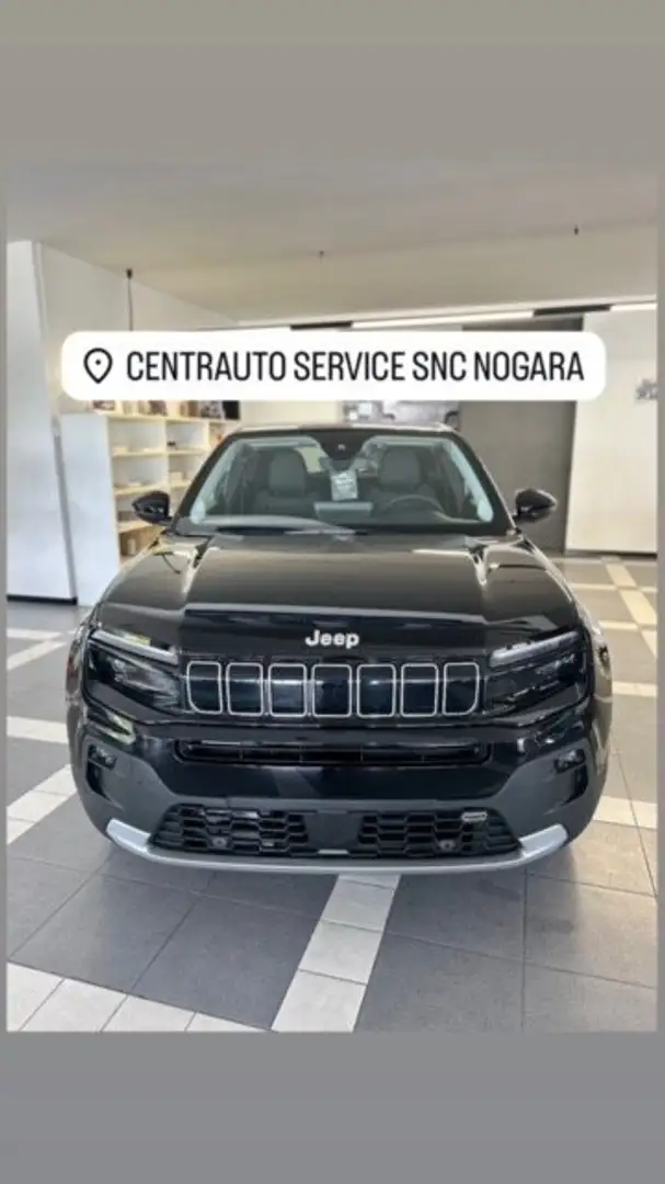 Jeep Avenger 1.2 turbo Summit fwd 100cv Nero - 1