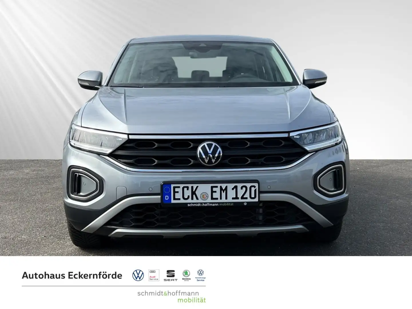 Volkswagen T-Roc 1.0 TSI NAVI*+CARPLAY+SITZHZ+ACC+SPURHALTE Klima Silber - 2