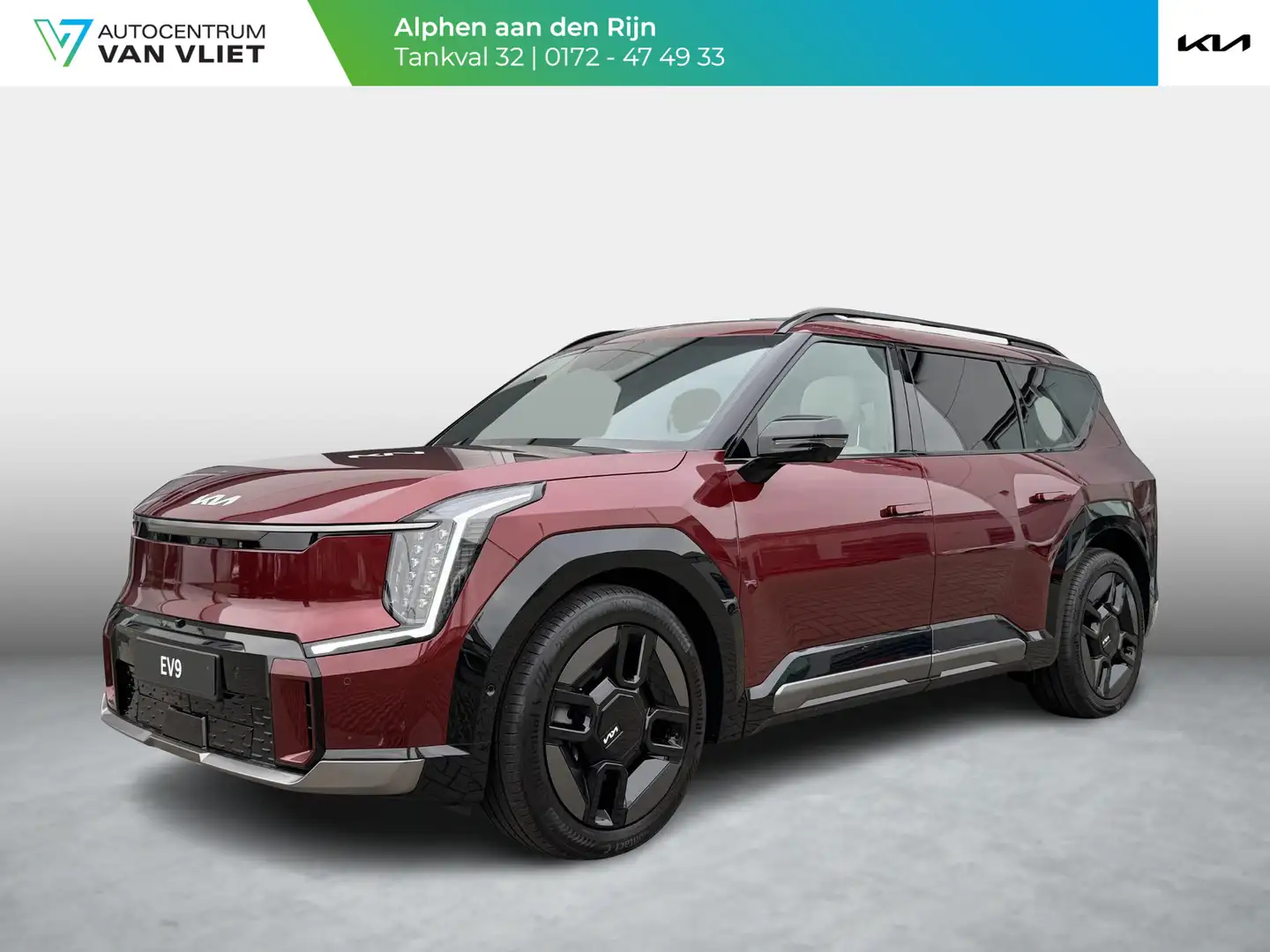 Kia EV9 GT-Line AWD 99.8 kWh Leverbaar in 2025 Červená - 1