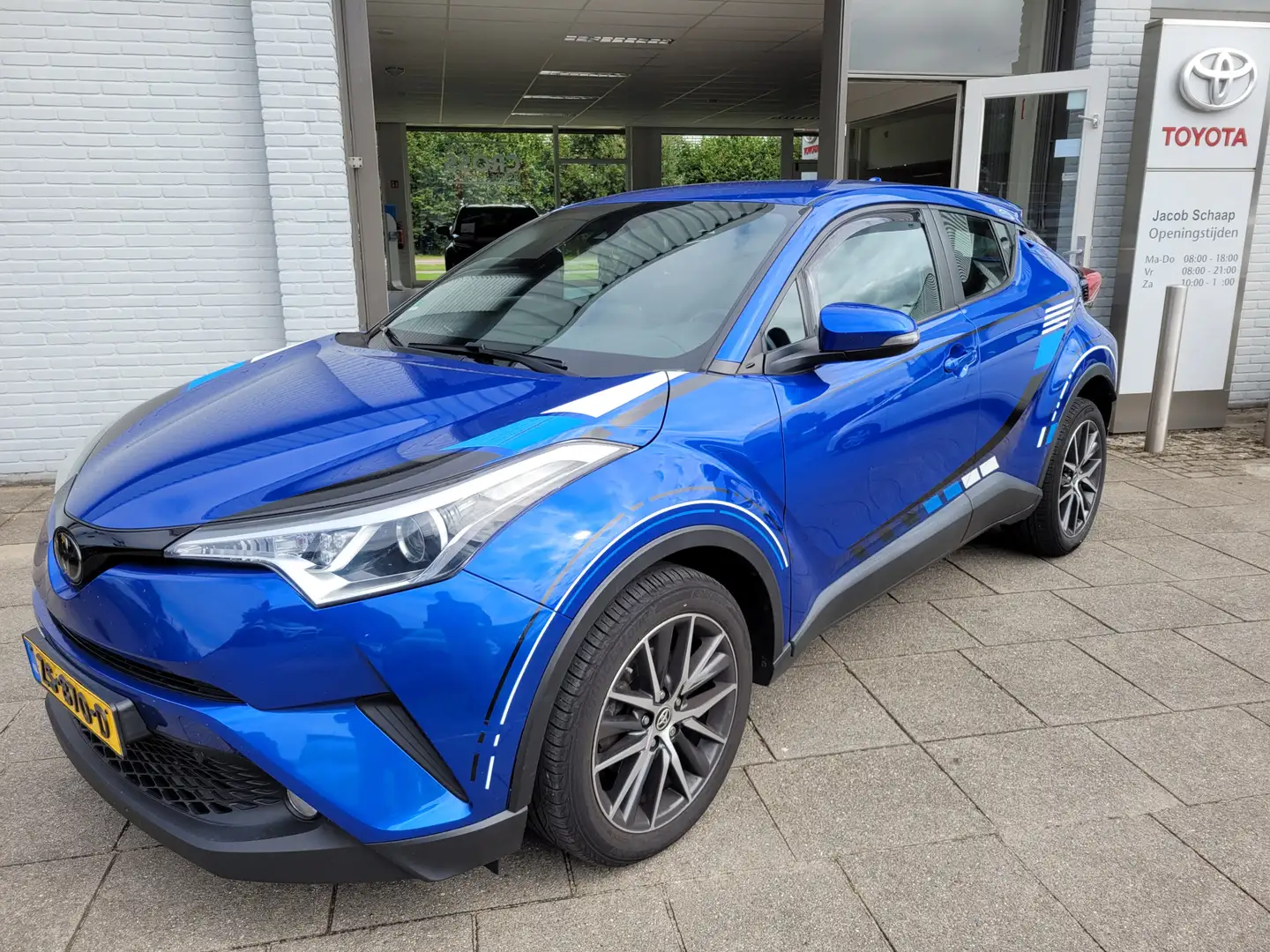 Toyota C-HR 1.2 Active Lmv18| Cruise| Climate ctr.| Privacygla Bleu - 1