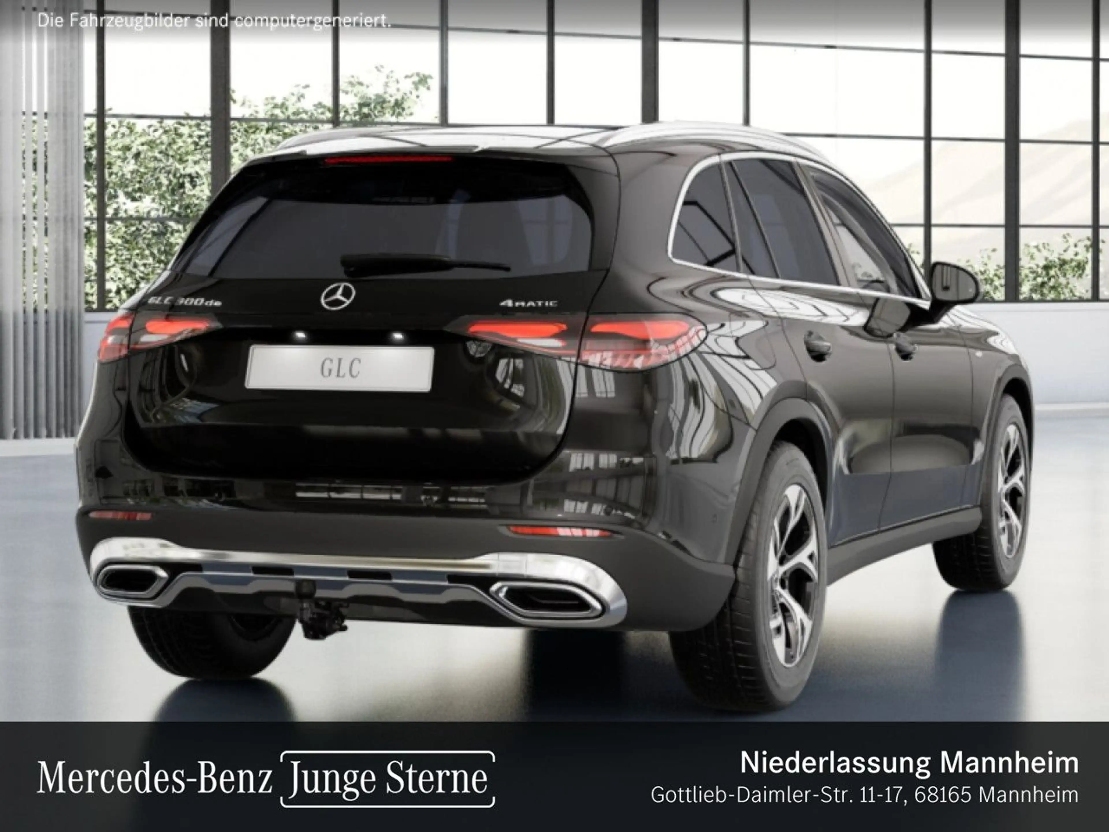 Mercedes-Benz GLC 300 de 4M AVANTG+PANO+AHK+LED+KAMERA+TOTW+9G — photo 5