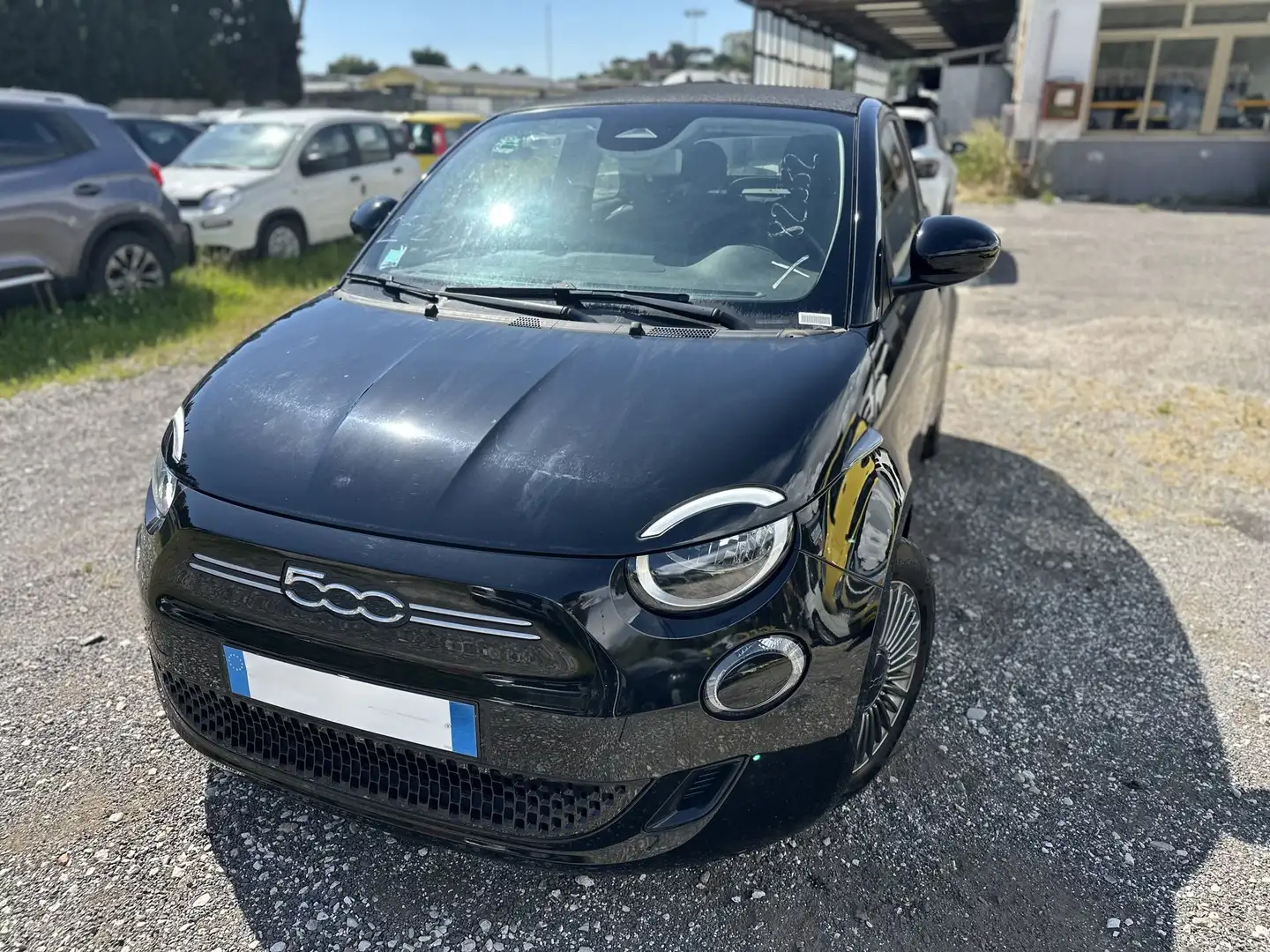 Fiat 500e Icon Cabrio Nero - 1