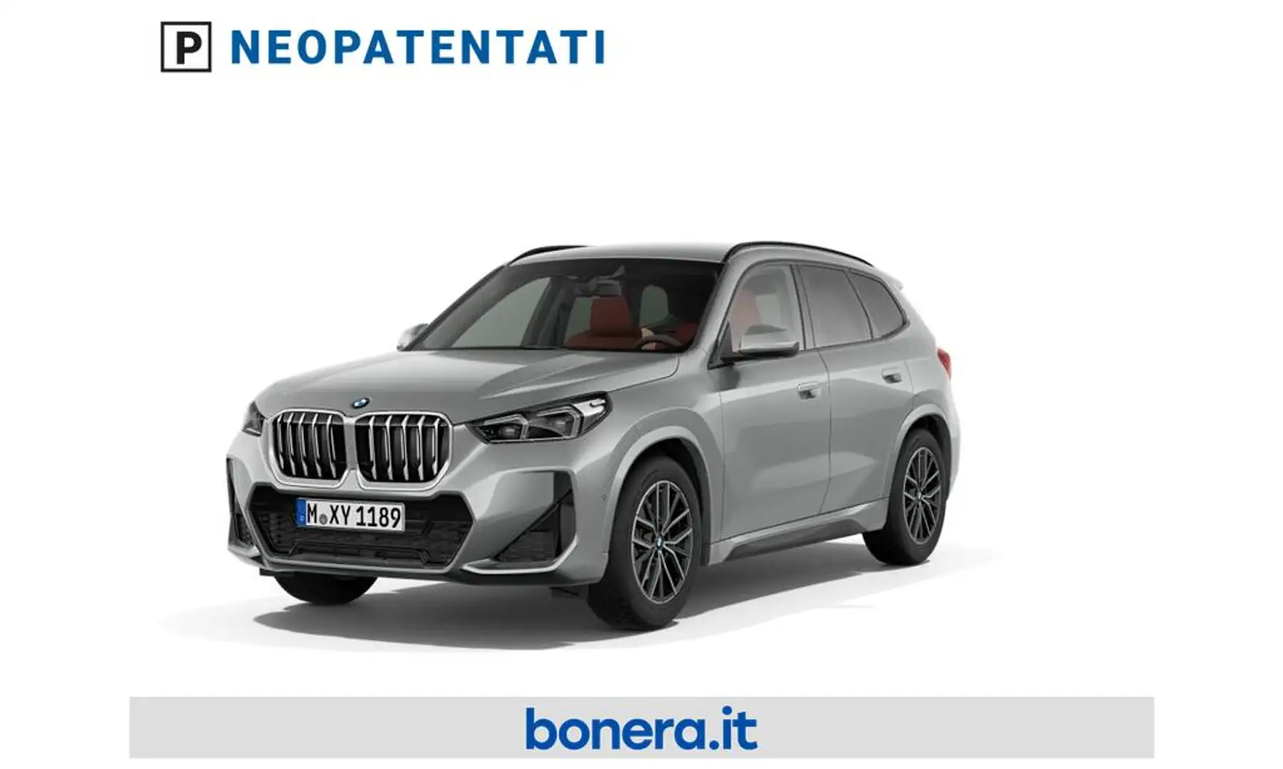 BMW X1 sdrive18i MSport auto Argent - 1