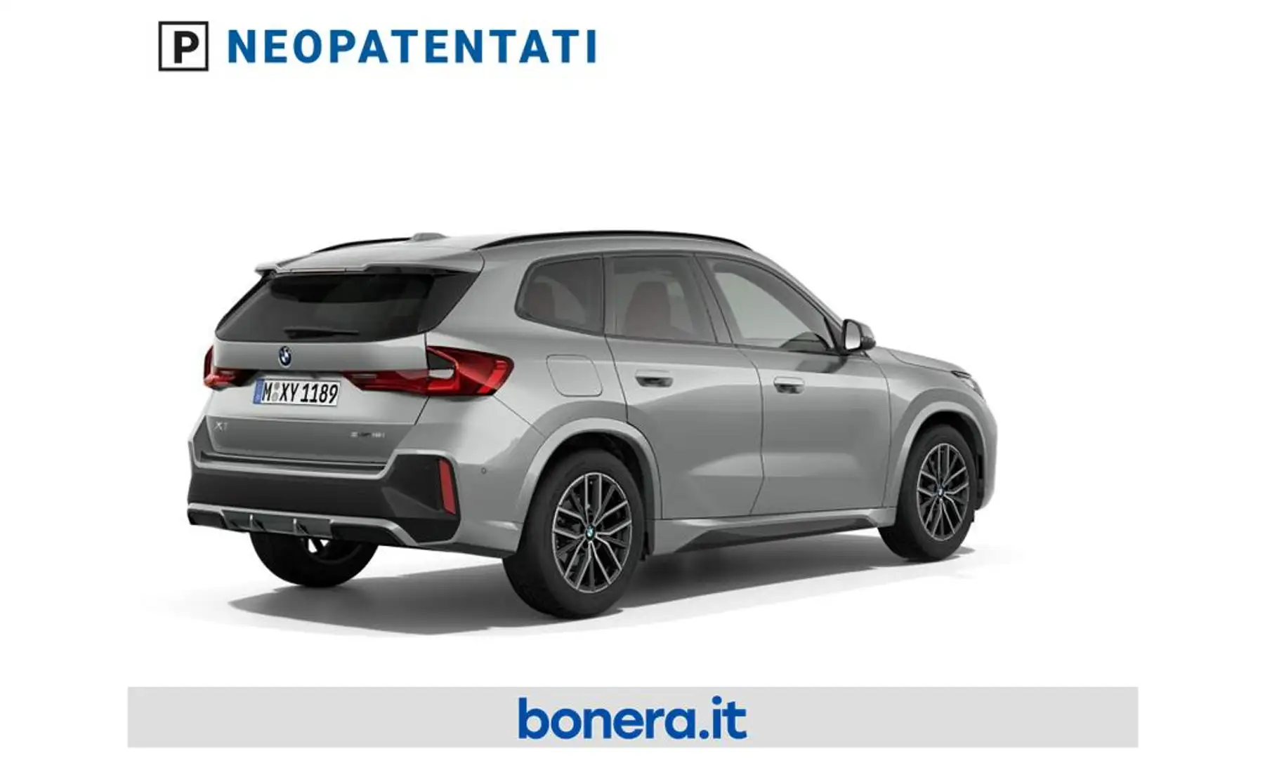 BMW X1 sdrive18i MSport auto Argent - 2