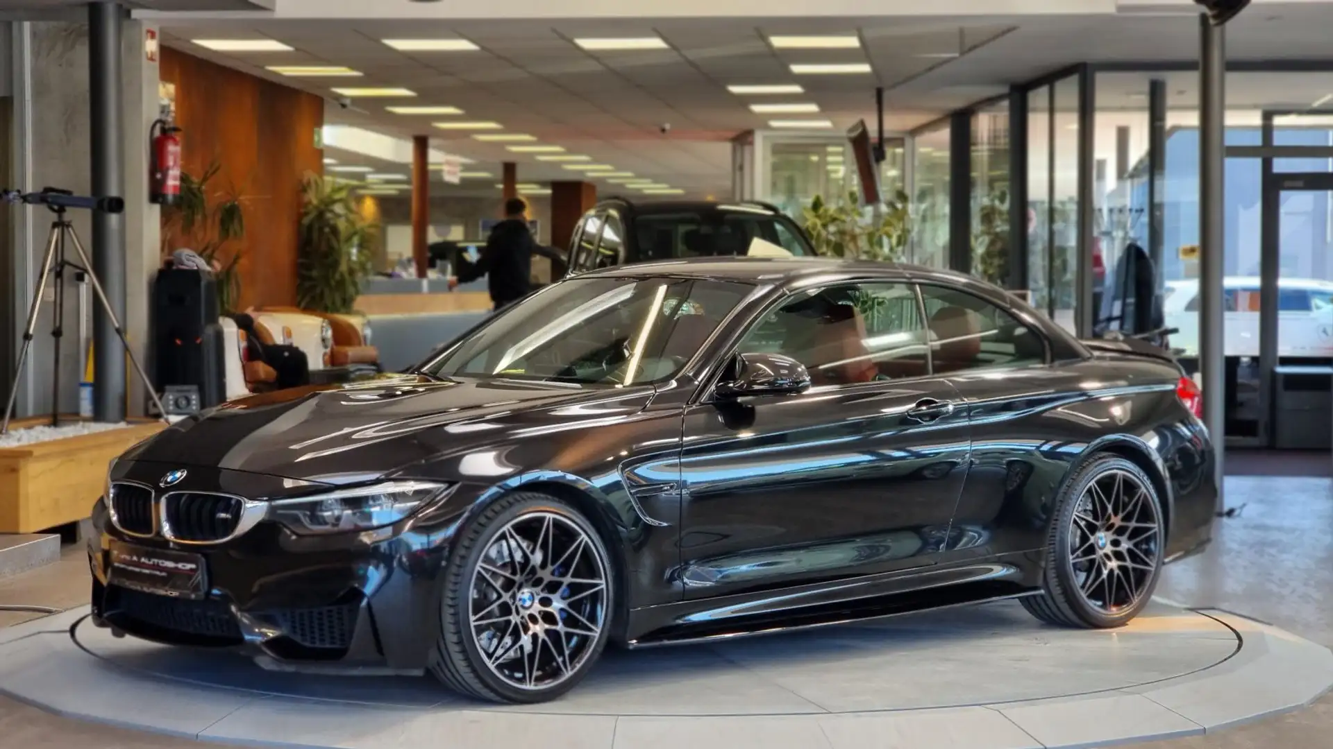 BMW M4 Competition Cabrio M-DKG *Head-up*20Zoll*Ohne OPF* Schwarz - 2