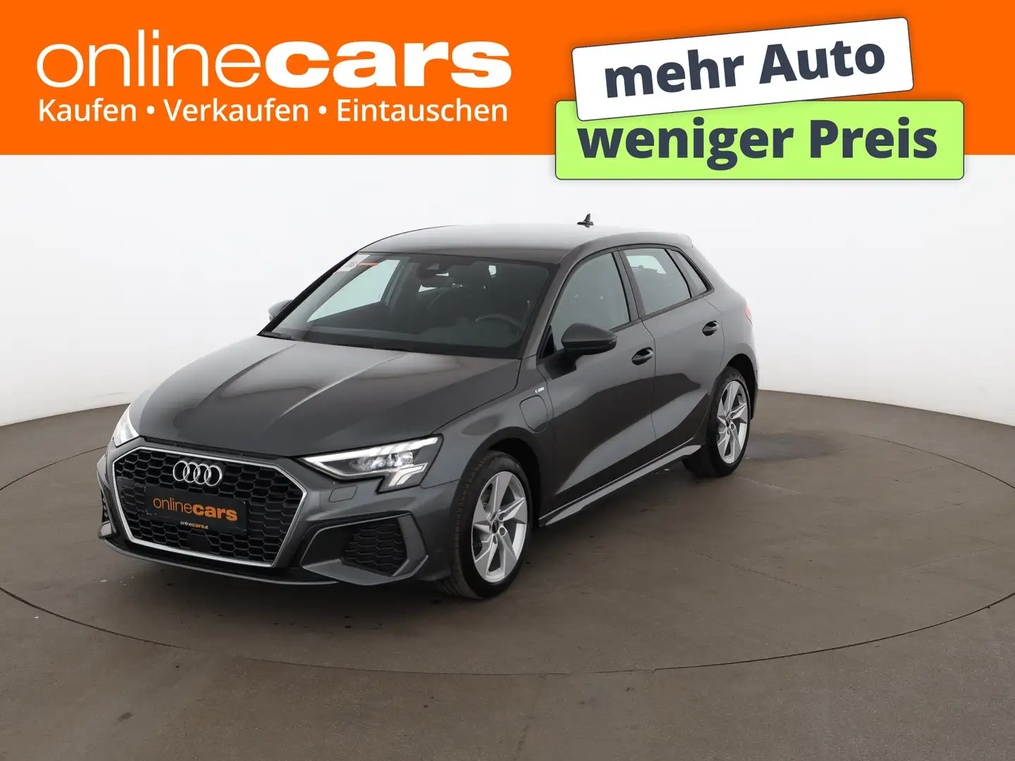 Audi A3 SB 40 TFSI e S-Line Aut LED AHK RADAR NAVI PDC Grau - 1