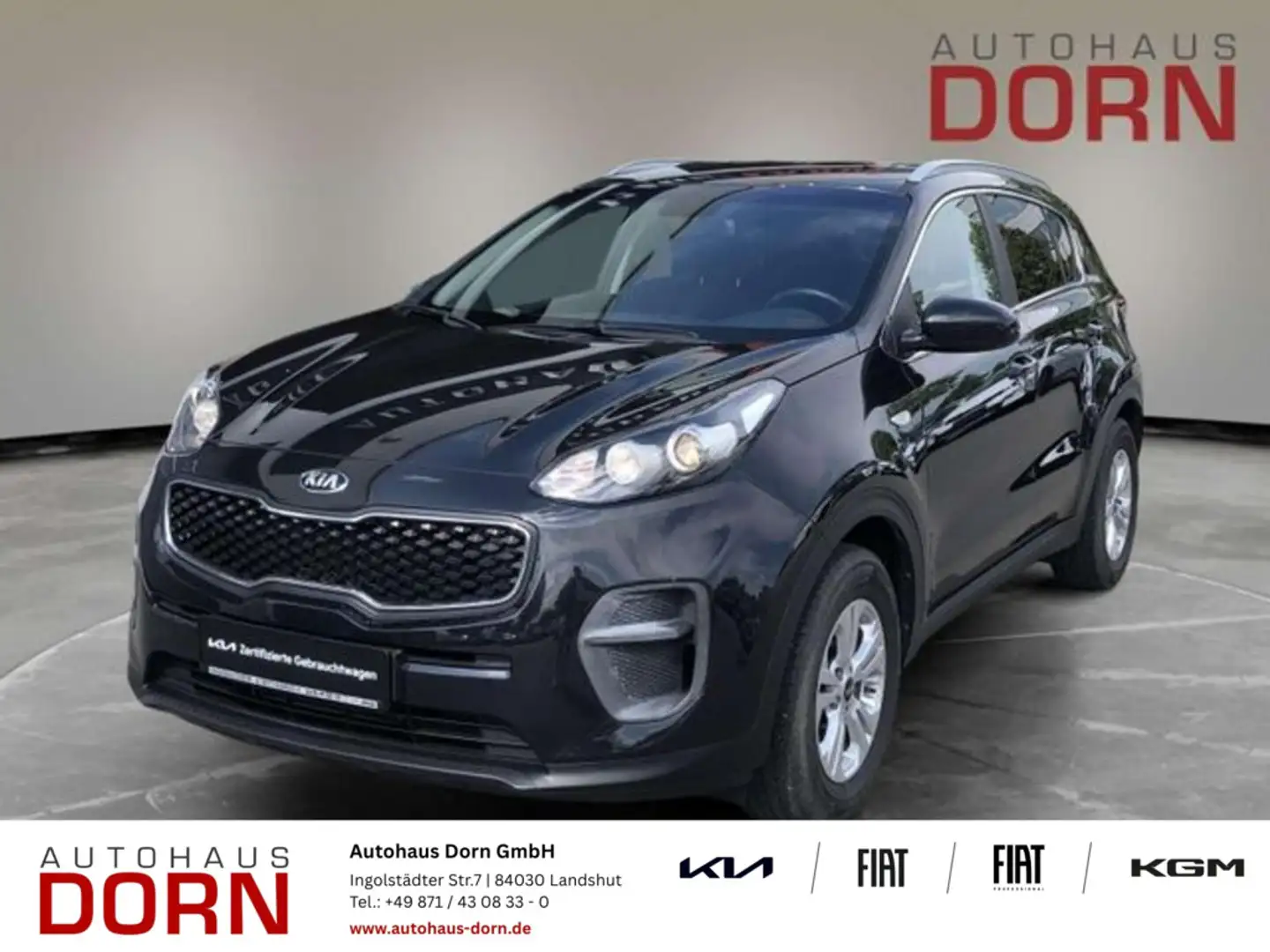 Kia Sportage Edition 7 1.6 Emotion-Paket Sitz-/Lenkr Schwarz - 1