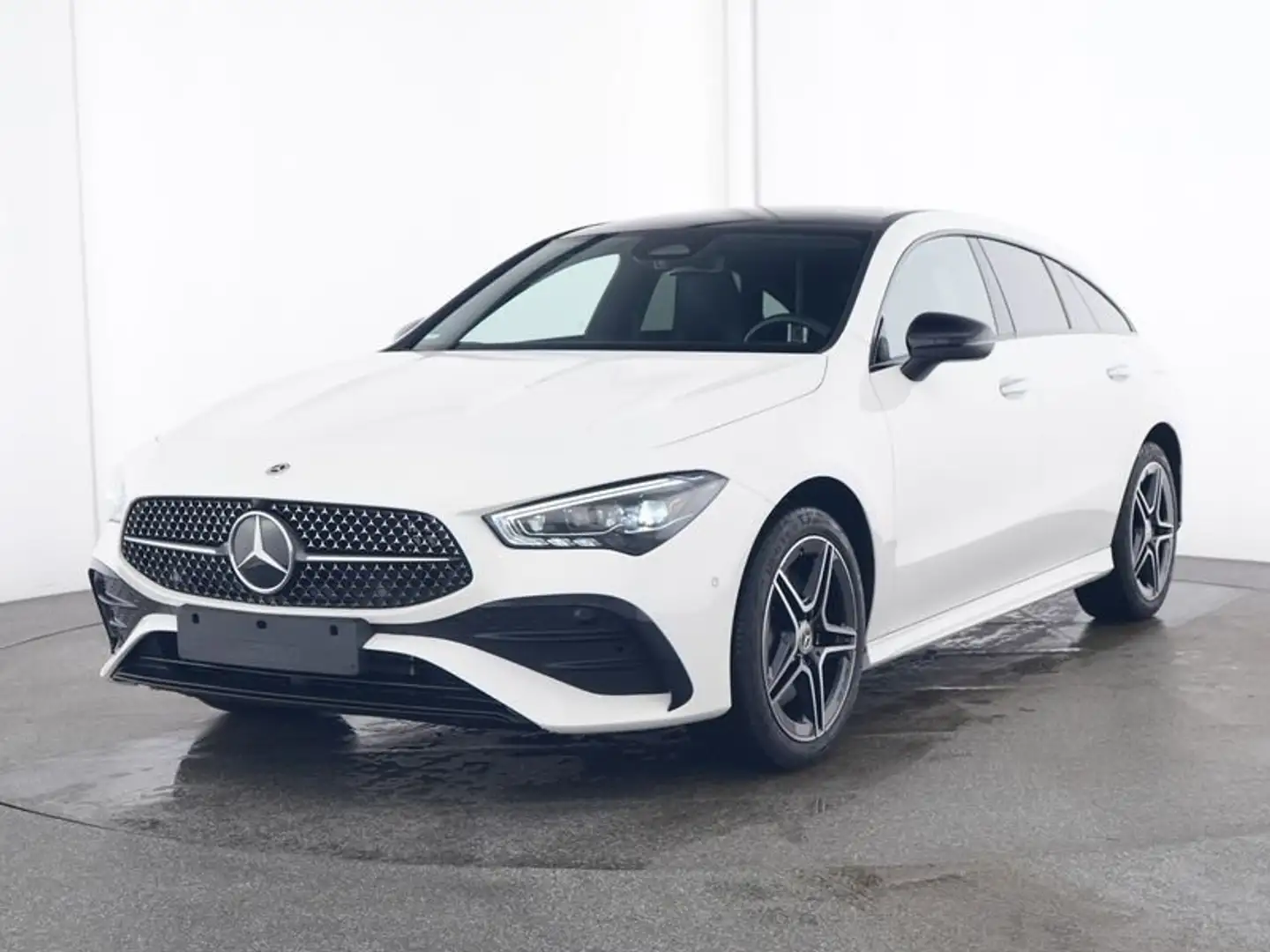 Mercedes-Benz CLA 250 e SB AMG NIGHT*Pano*AHK*Distr*MULTIBEAM* Weiß - 1