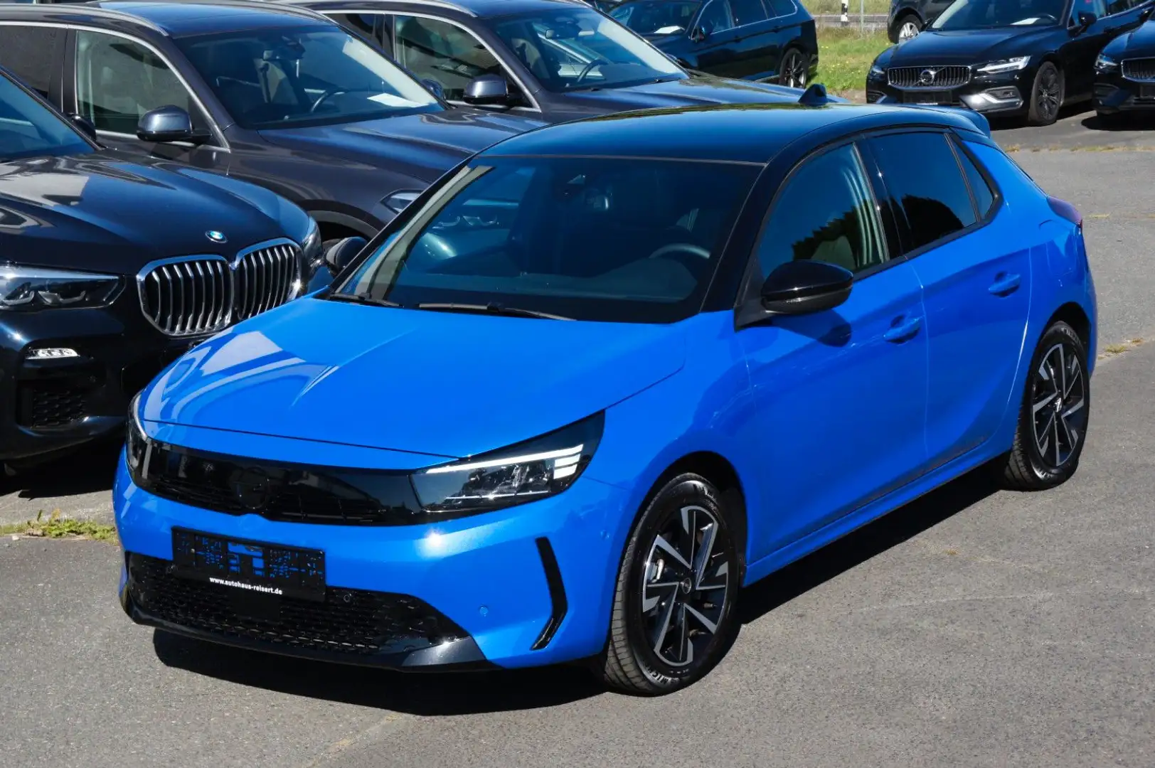 Opel Corsa F GS Automatik*LED*KAM*PANO*WIPA*CARPLAY Bleu - 1