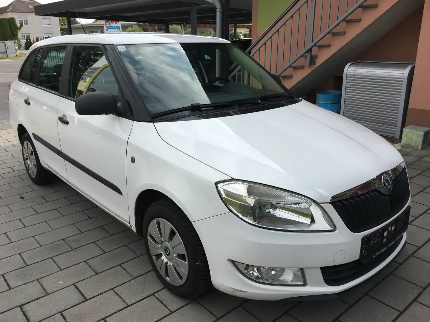 Skoda Fabia Weiß - 1