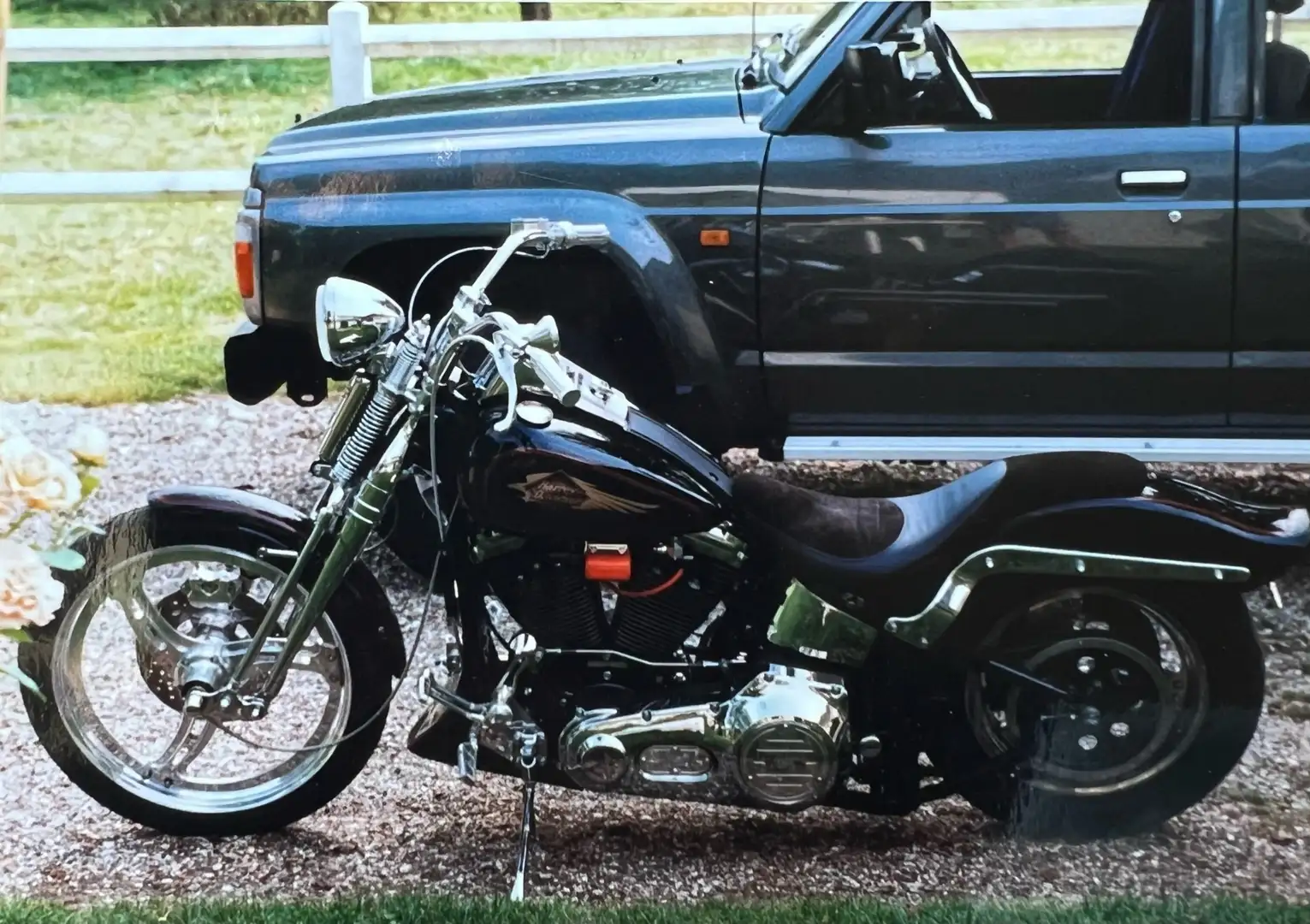 Harley-Davidson Bad Boy Ingrid - Paris Harley-Davidson FXSTS Bad Boy Noir - 2