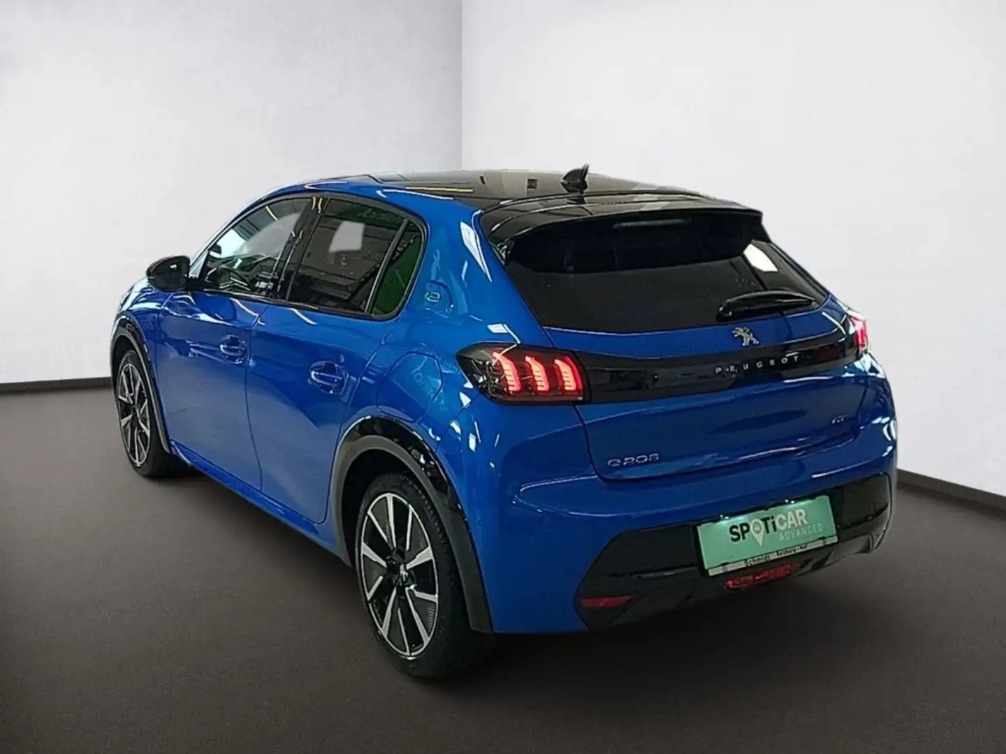 Peugeot e-208 50kWh GT Pack Blau - 2
