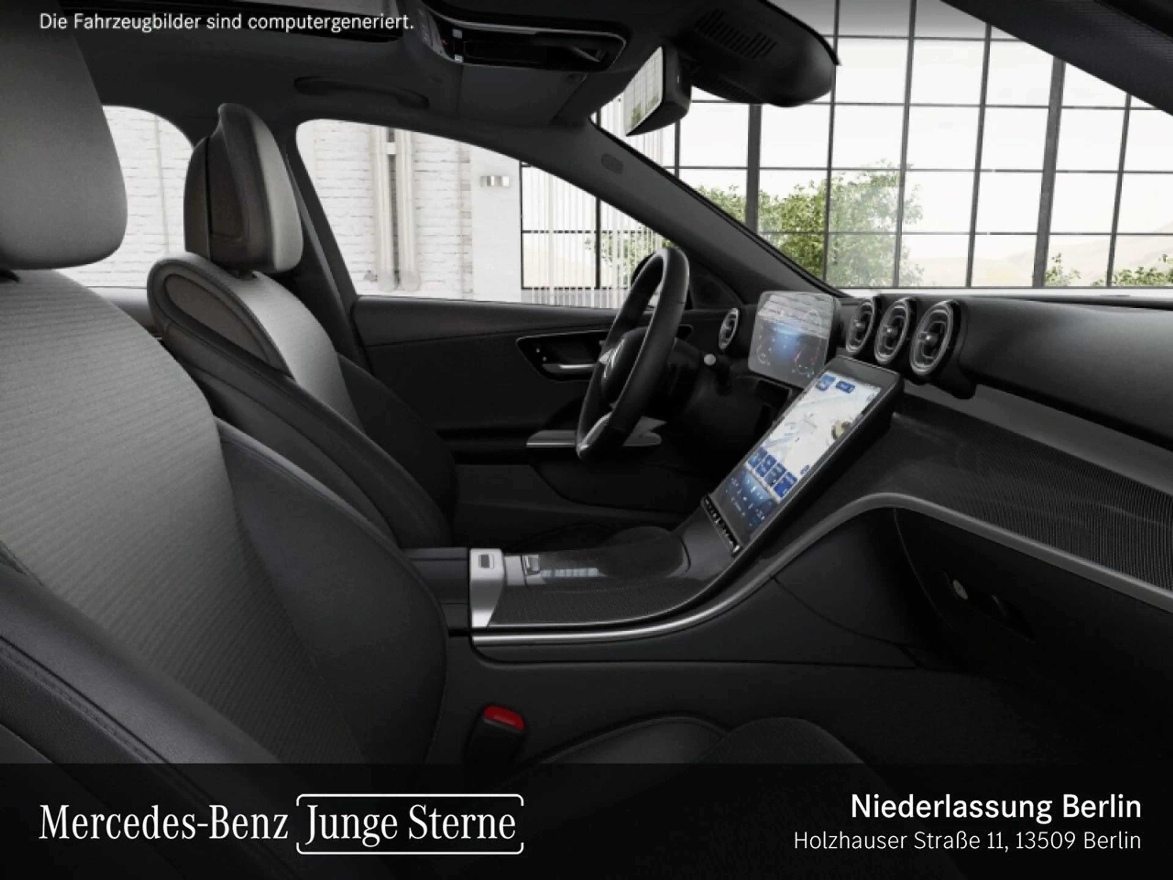 Mercedes-Benz C 200 AVANTG+PANO+360+STHZG+TOTW+KEYLESS+9G — photo 11