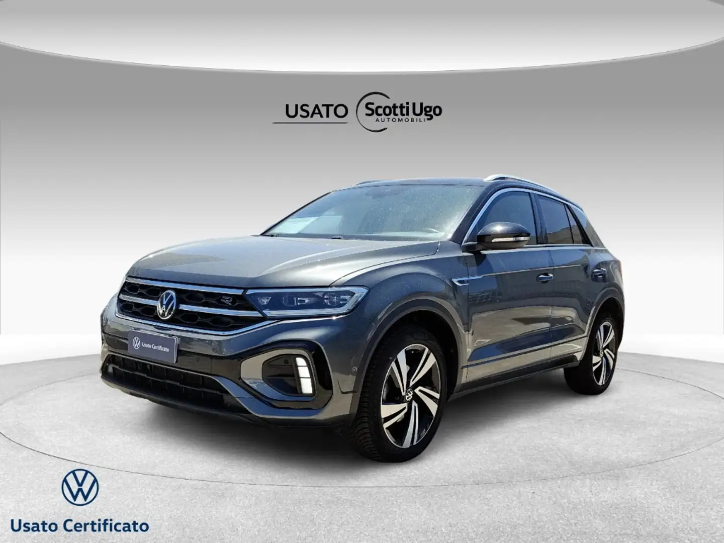 Volkswagen T-Roc 2.0 TDI SCR R Line Grigio - 1