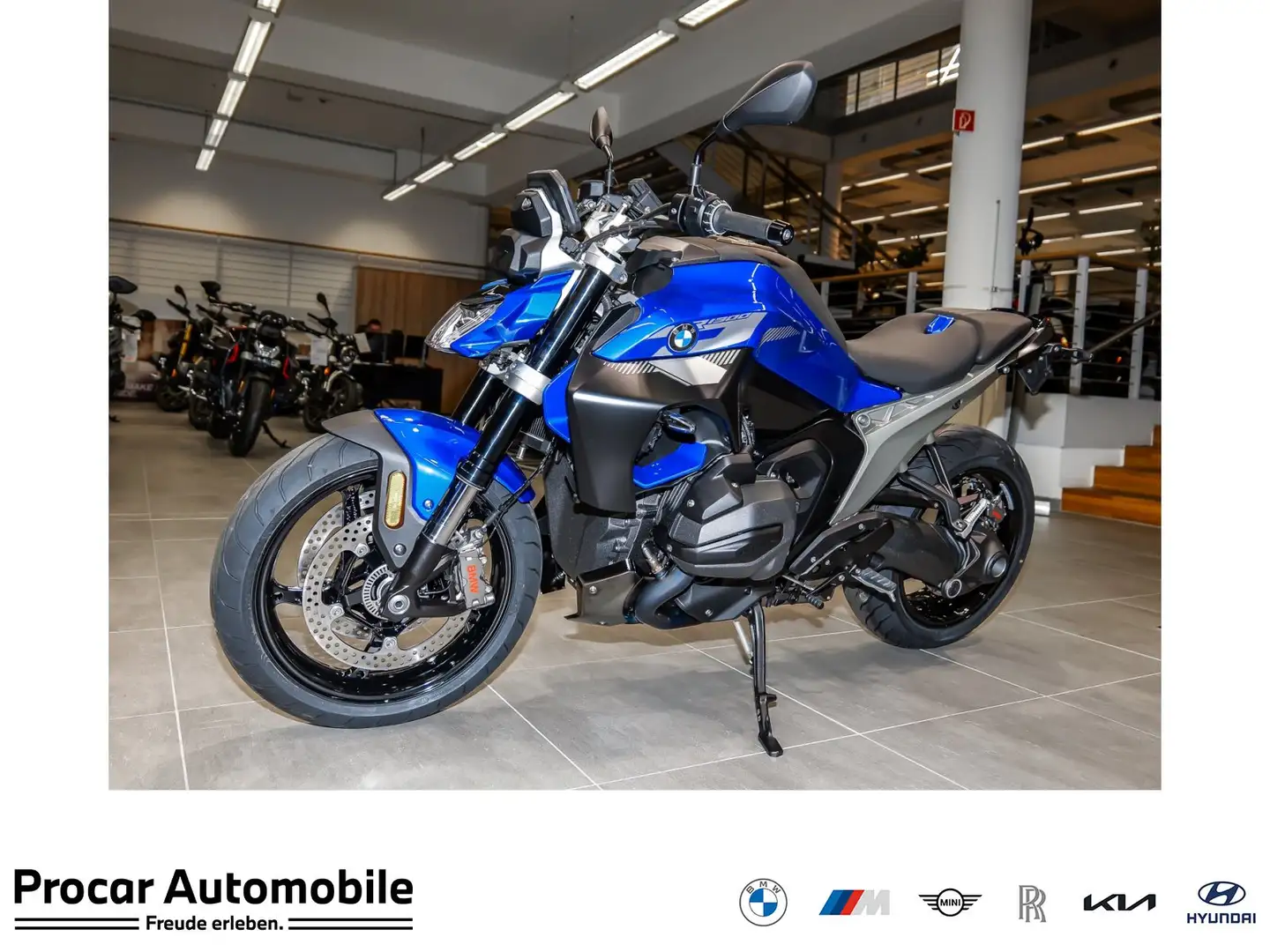 BMW K 1300 R R 1300 R 3 Pakete ASA Azul - 1