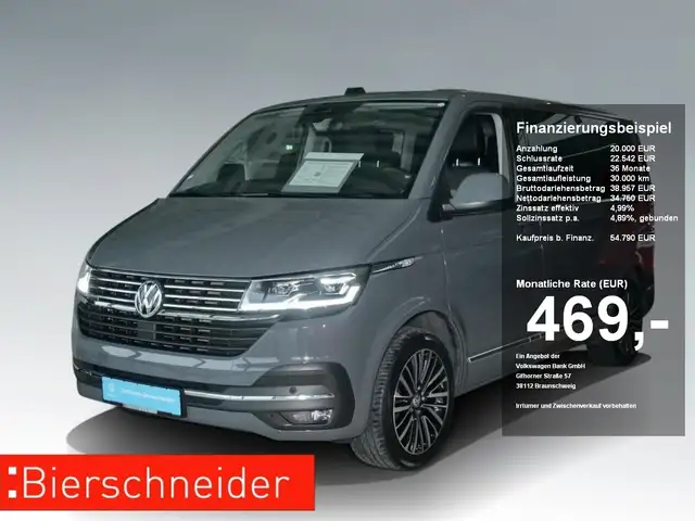 Volkswagen T6.1 Multivan 2.0 TDI 4Mo. Generation Six AHK NAVI KAMERA LED AC
