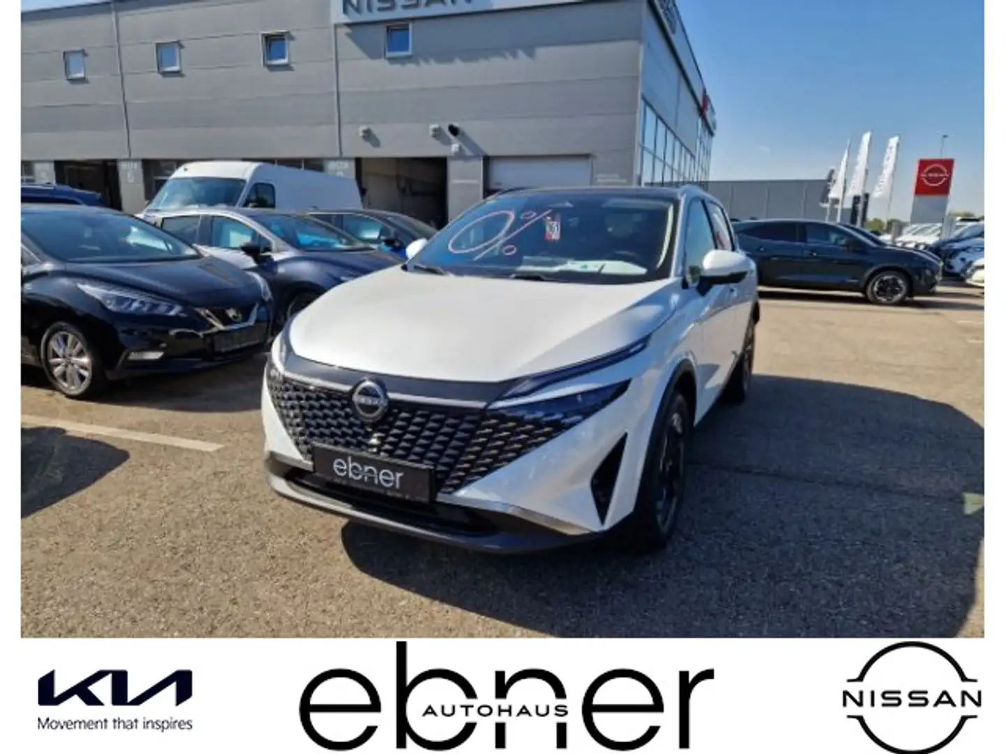 Nissan Qashqai 1.3DIG-T Xtronic N-Connecta | Winter | P Weiß - 1