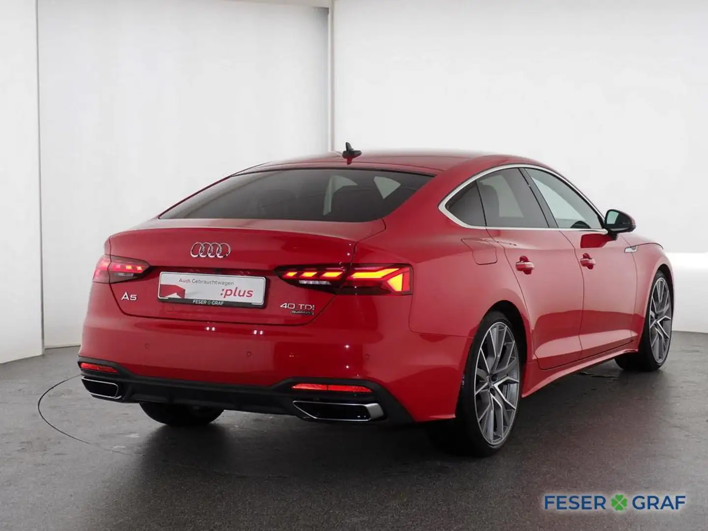 Audi A5 Sportback S line 40 TDI quattro S tron HeadUp Rot - 2