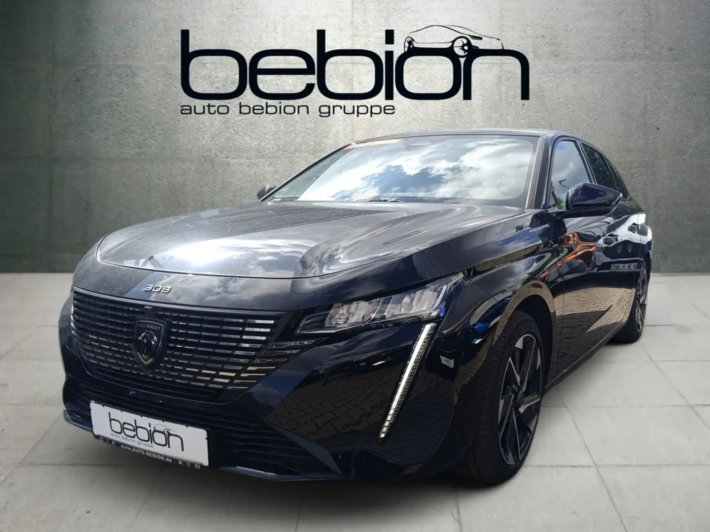 Peugeot 308 1.5 BlueHDi 130 SW Allure Pack ACC AHK PDC Noir - 1