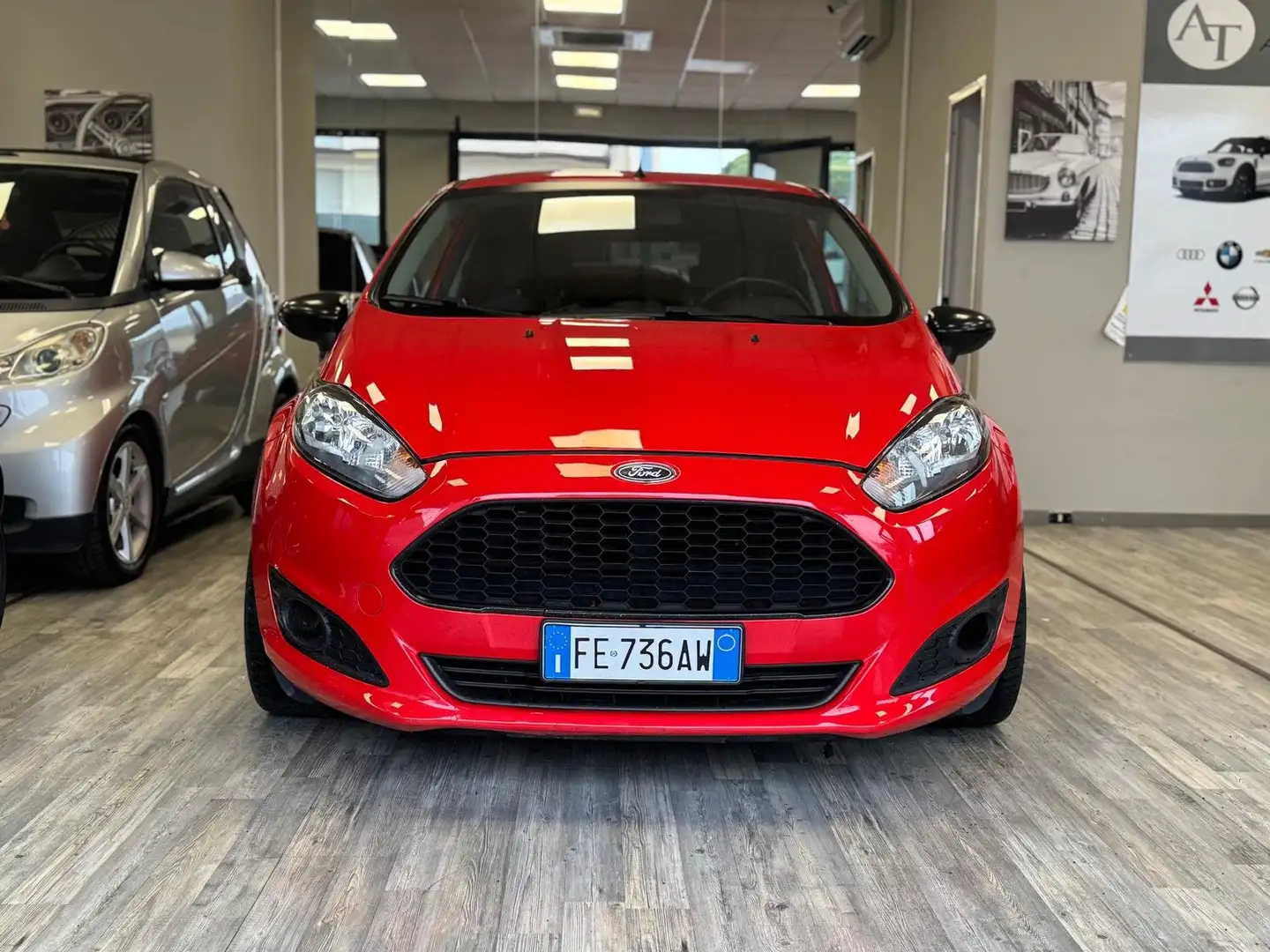 Ford Fiesta Fiesta 3p 1.2 Titanium 60cv E6 Rouge - 1