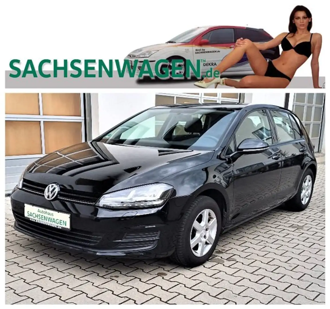 Volkswagen Golf BMT VII Lim.*5tür*So+WiR*KLIMA*TOUCH*TEMP*el.FH Schwarz - 1