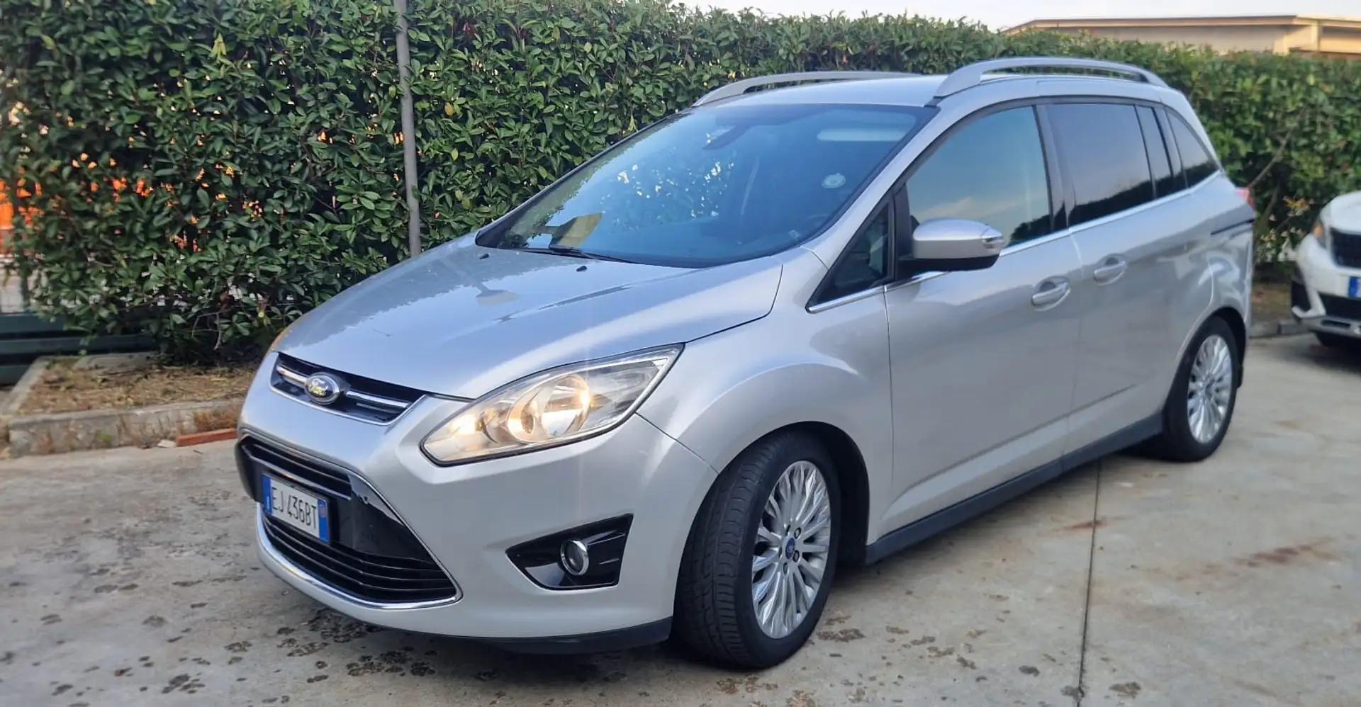 Ford Grand C-Max 1.6 Tdci Titanium Business Argento - 2