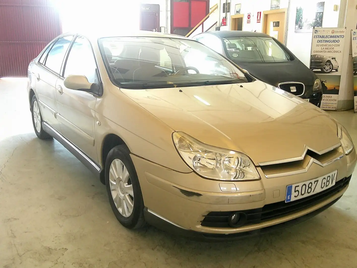 Citroen C5 1.6HDI Audace FAP Beige - 2