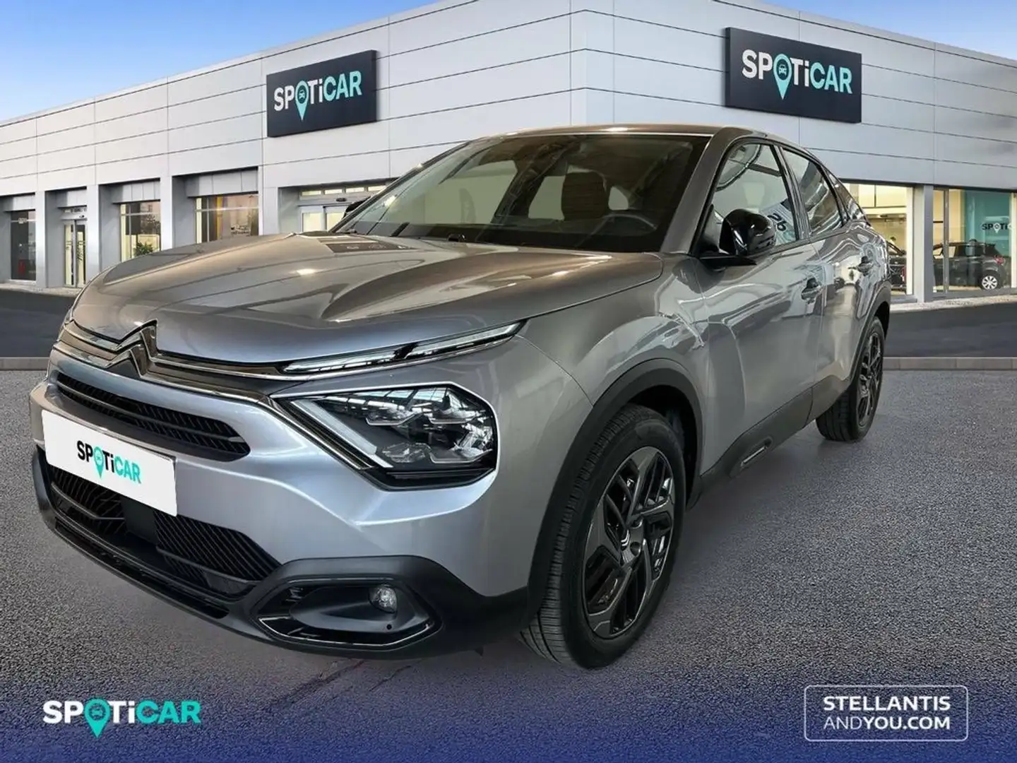 Citroen C4 Hybrid 136 e-DCS6 Plus Grigio - 1