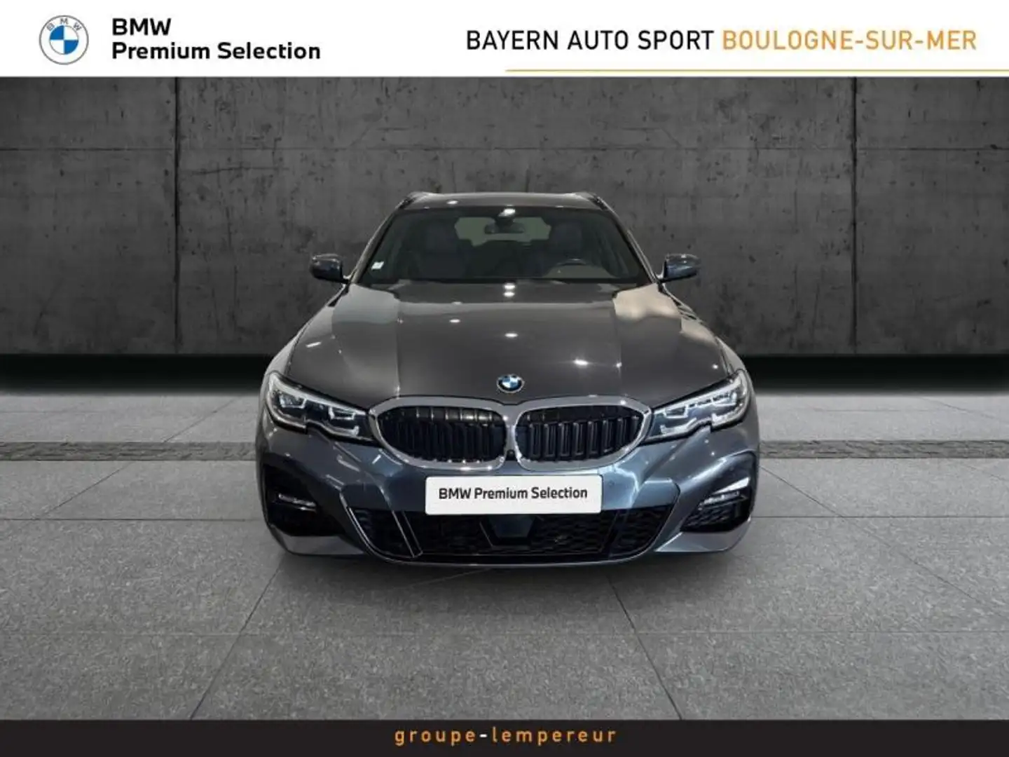 BMW 320 320dA MH 190ch M Sport Grijs - 2